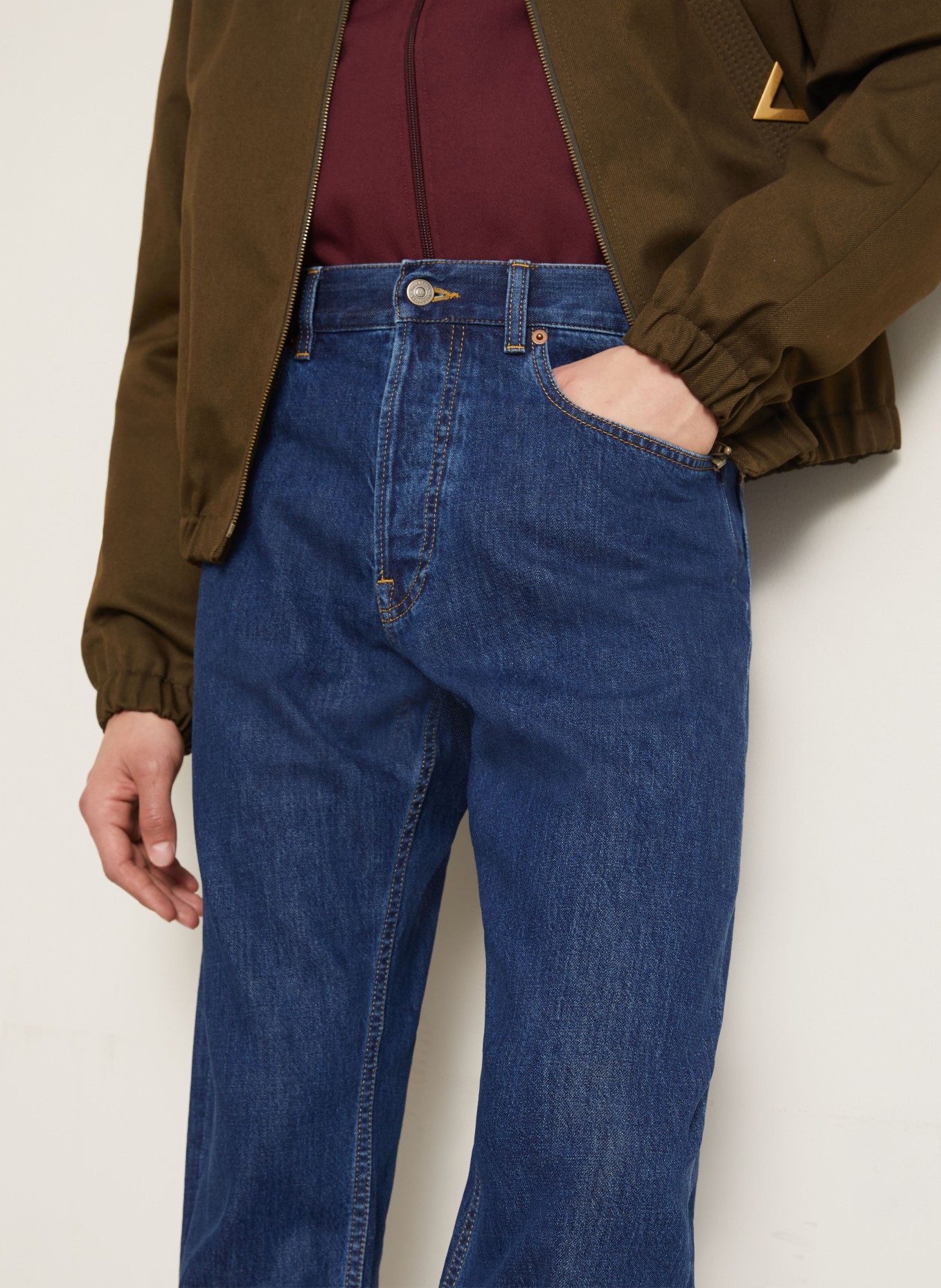 VALENTINO Jeans VGOLD Regular Fit: 558 MEDIUM BLUE DENIM