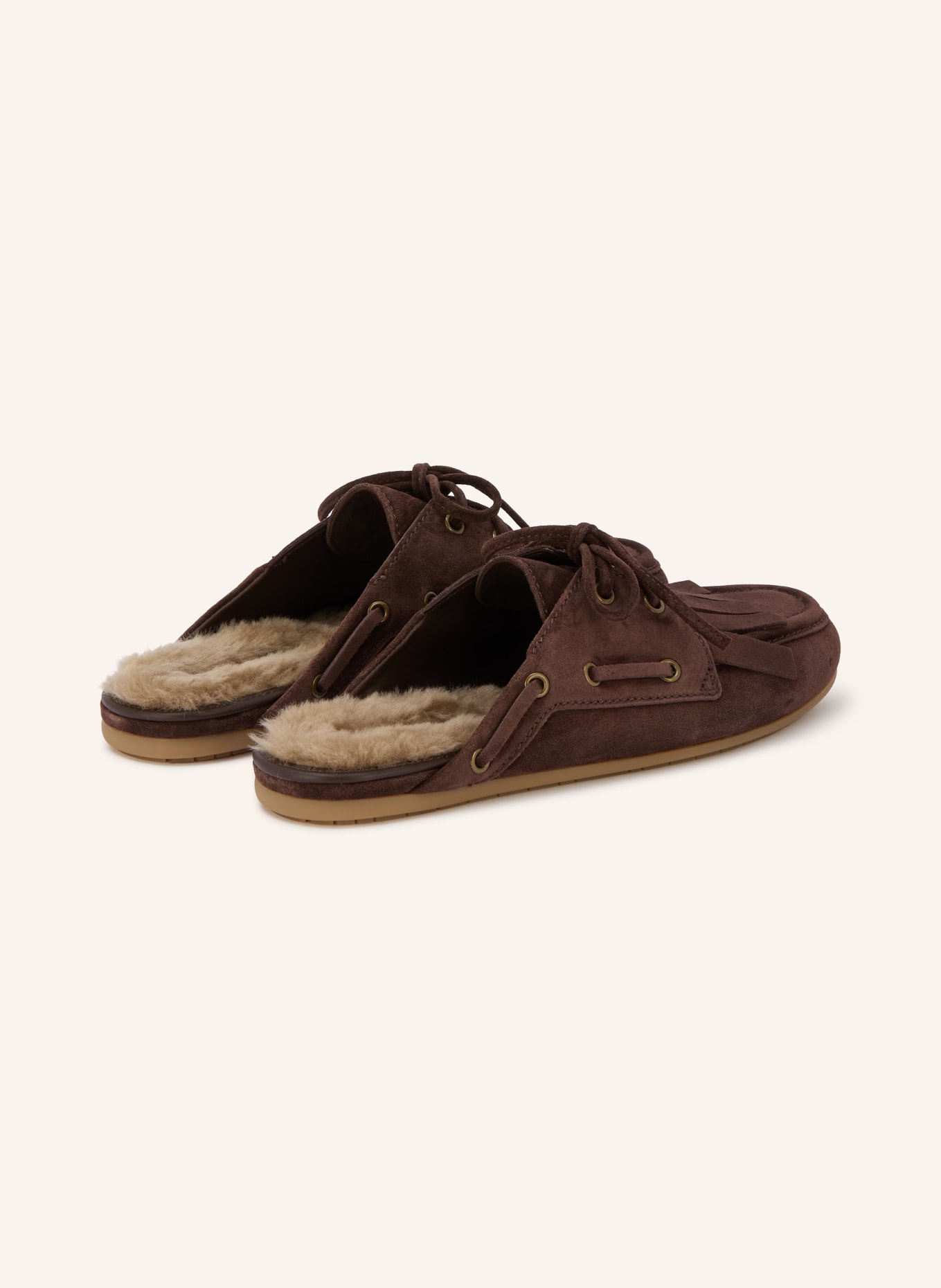 KENNEL & SCHMENGER Muiltjes: MARRON FONCÉ