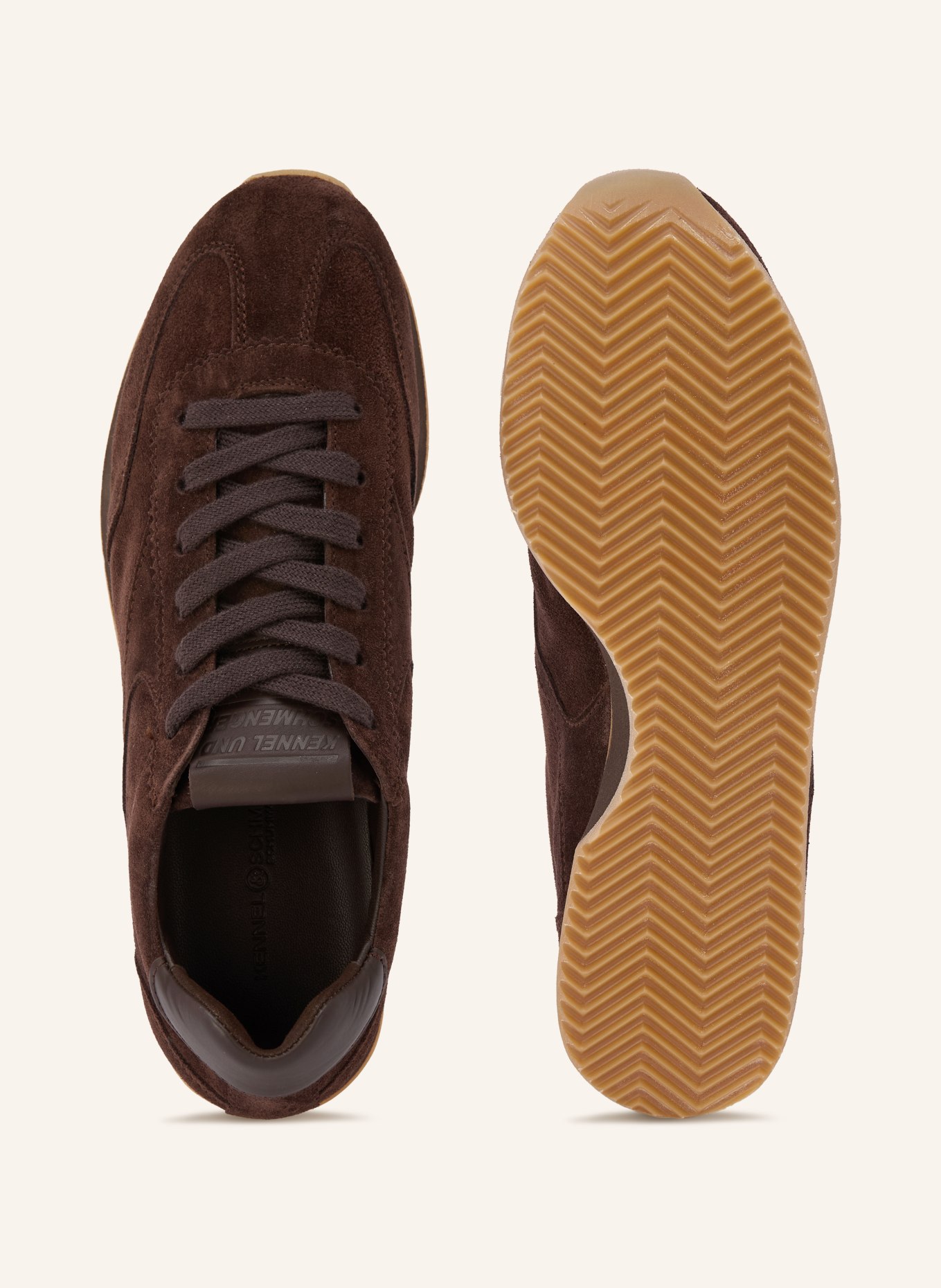 KENNEL & SCHMENGER Sneaker: DUNKELBRAUN