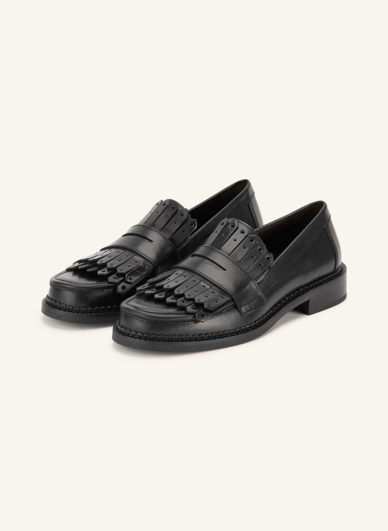 KENNEL & SCHMENGER Mocasini Penny APRIL: NEGRU