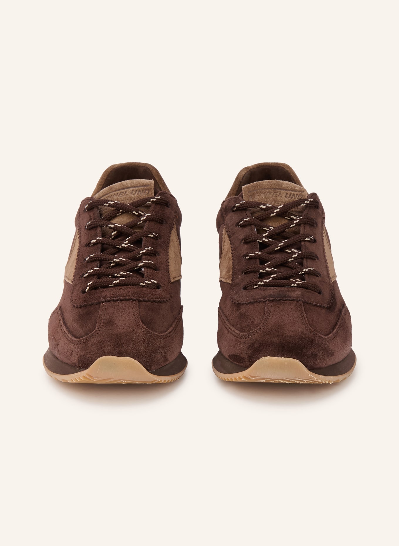 KENNEL & SCHMENGER Sneakersy MUI: CIEMNOBRĄZOWY / BRĄZOWY