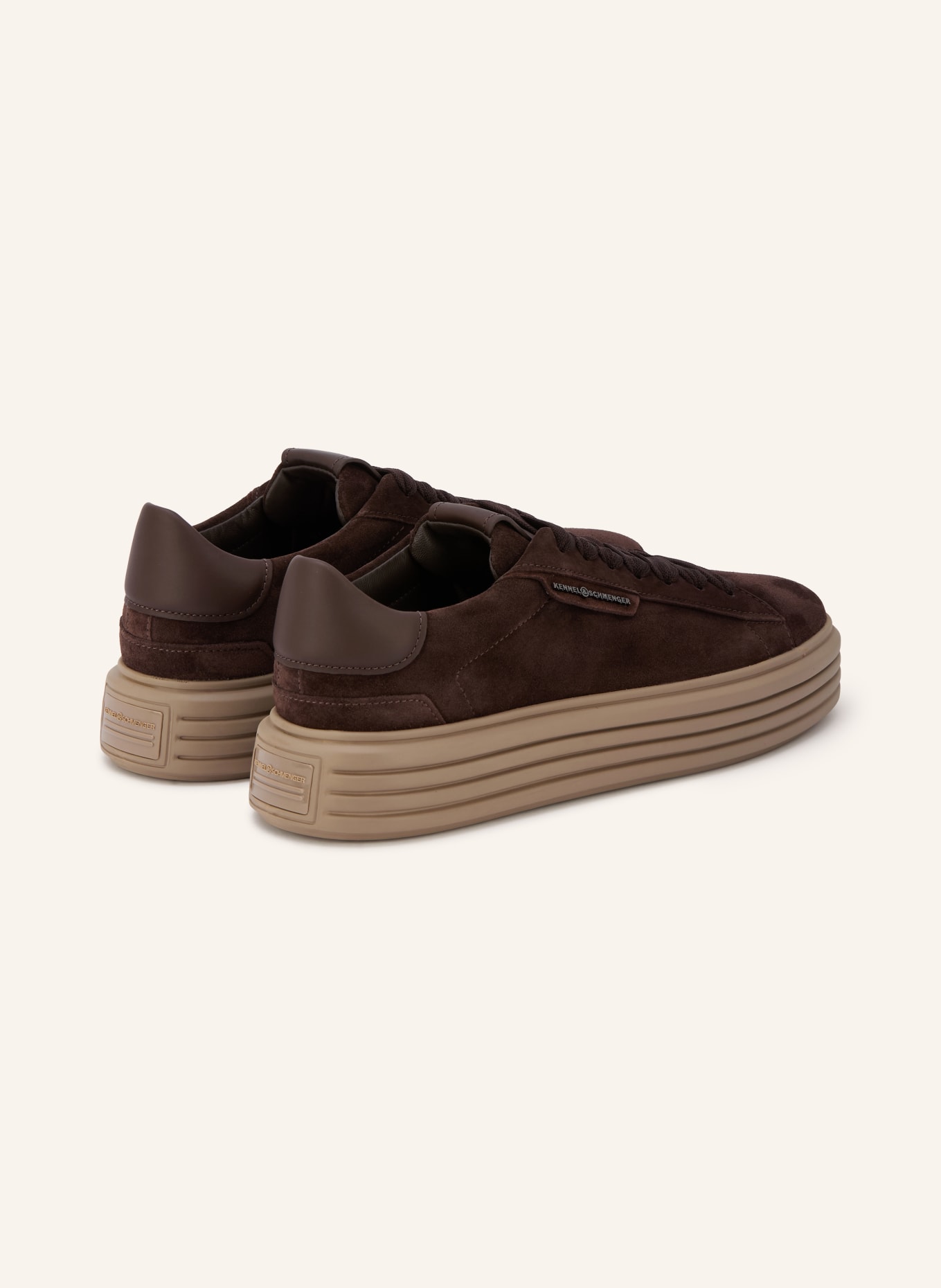 KENNEL & SCHMENGER Sneakersy LILO: TMAVĚ HNĚDÁ