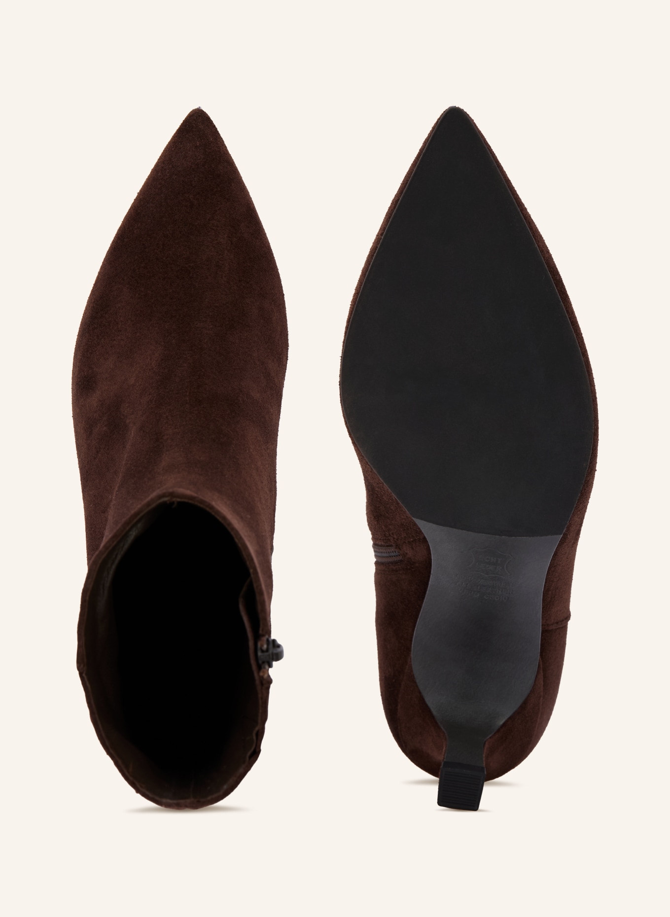 KENNEL & SCHMENGER Laarsjes ELLIE: MARRON FONCÉ