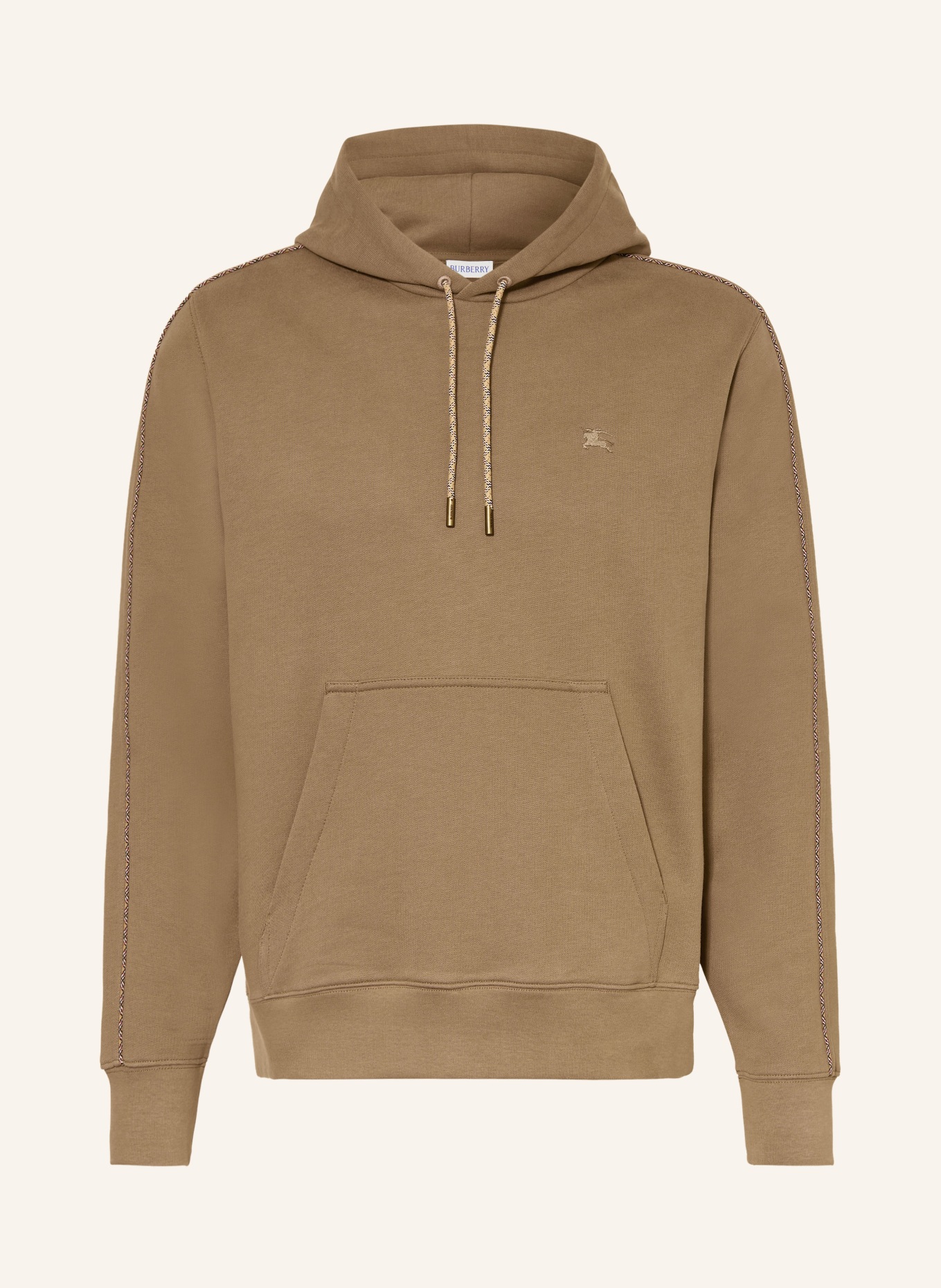 BURBERRY SIMON Hoodie: OLIVE