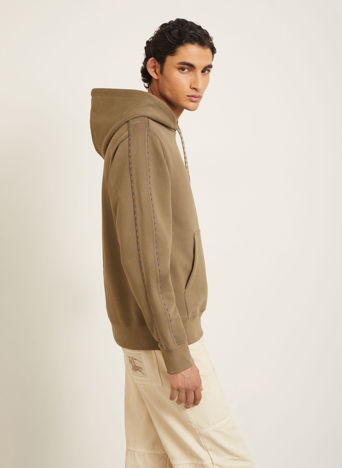 BURBERRY SIMON Hoodie: OLIVE