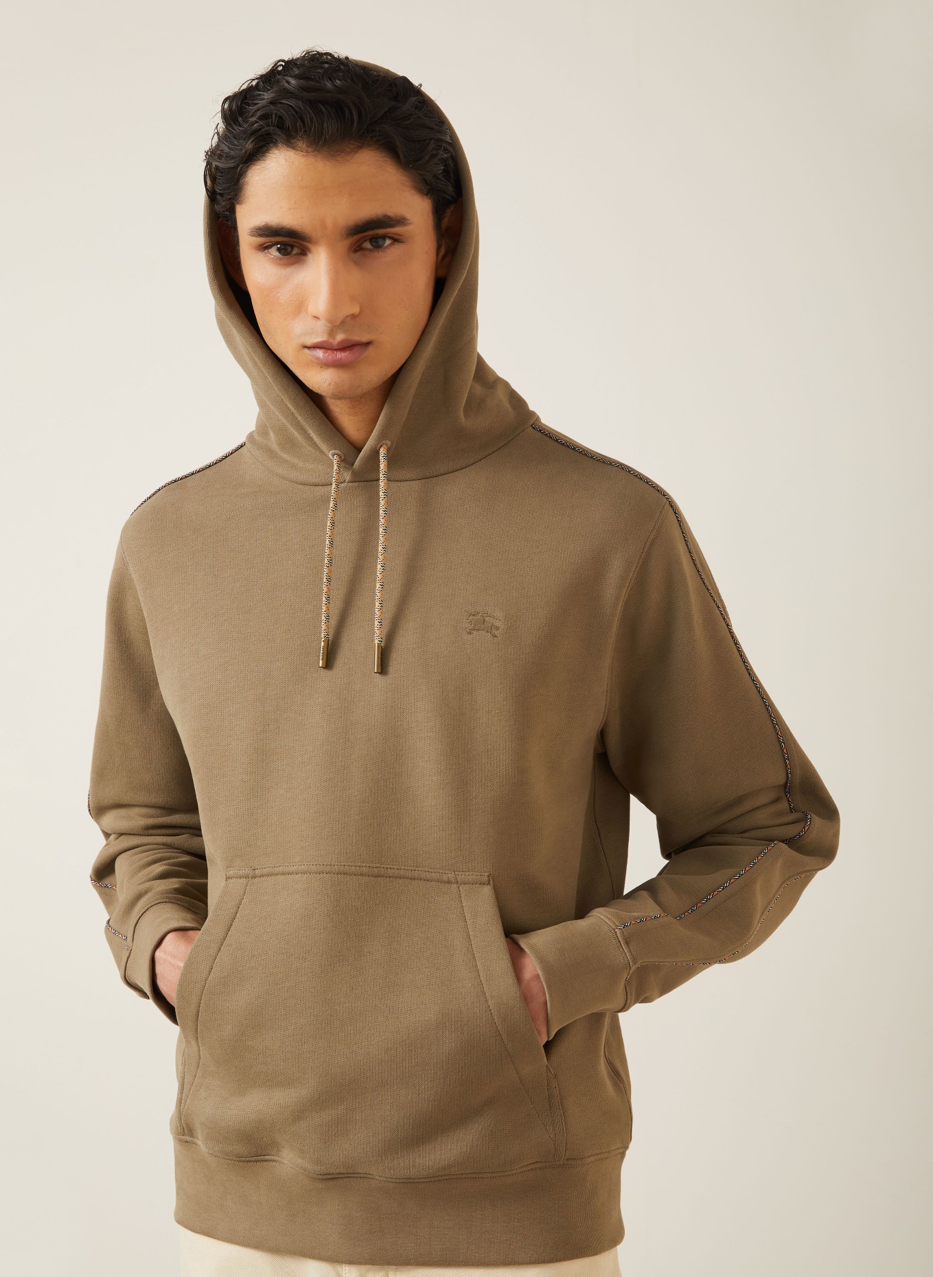 BURBERRY SIMON Hoodie: OLIVE