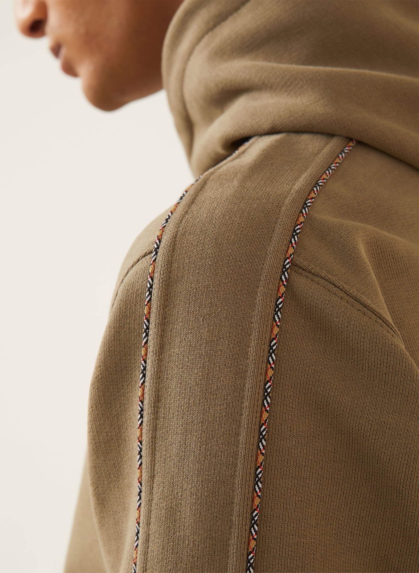 BURBERRY SIMON Hoodie: OLIVE