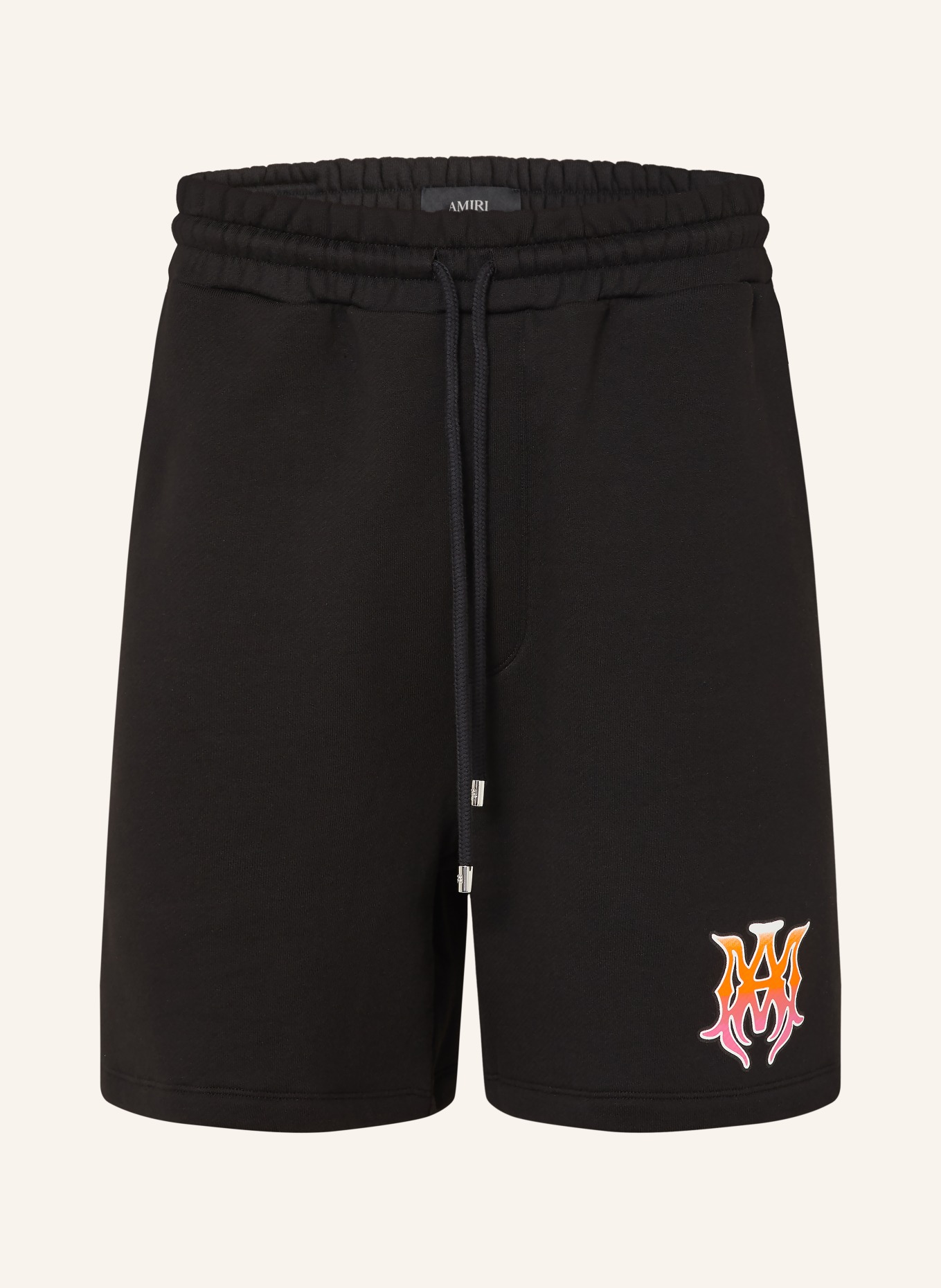AMIRI Sweatshorts: SCHWARZ / PINK / ORANGE