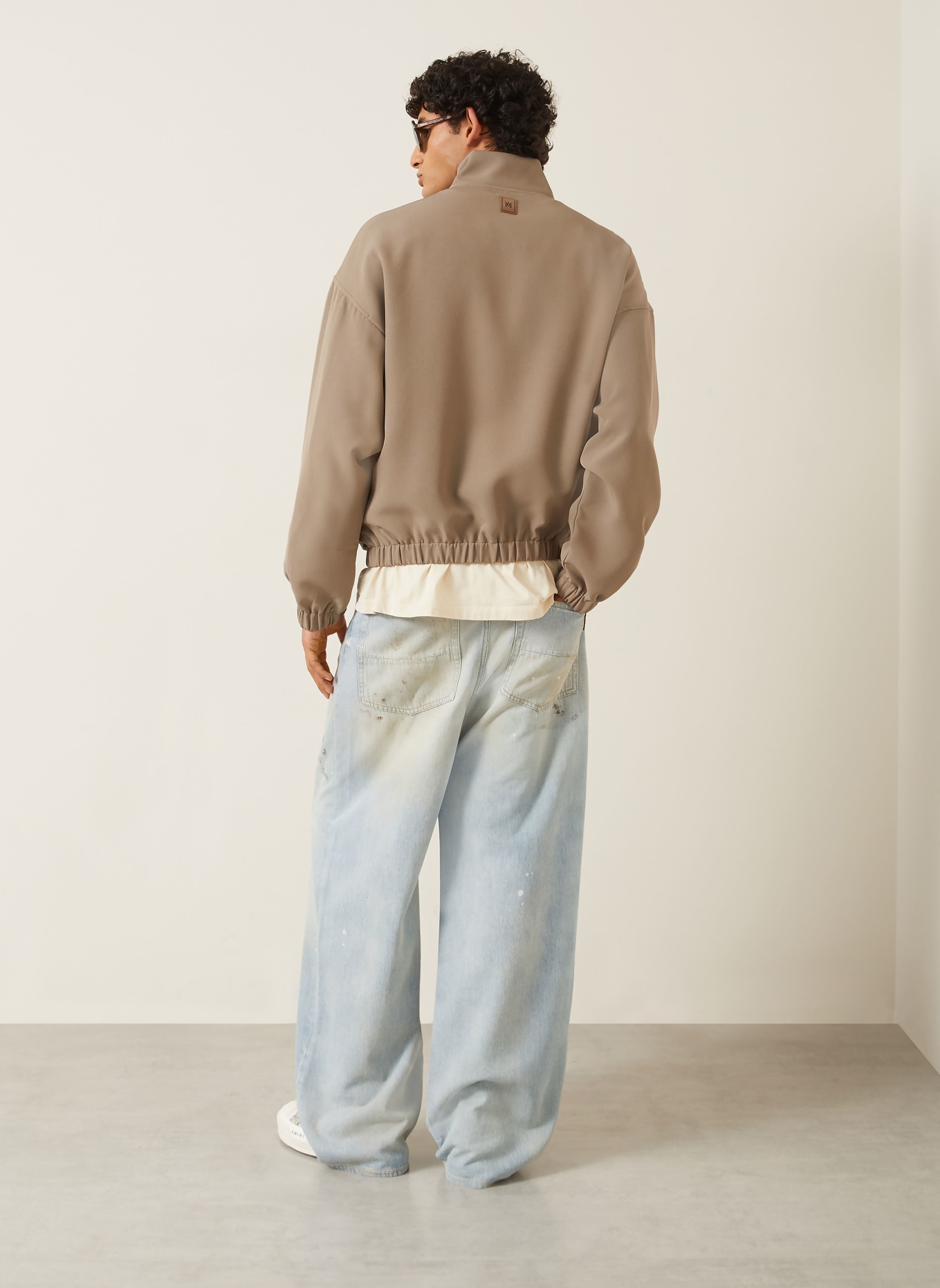AMIRI Blouson: TAUPE