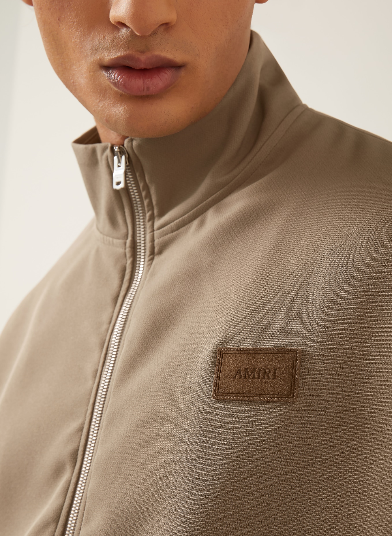 AMIRI Blouson: TAUPE