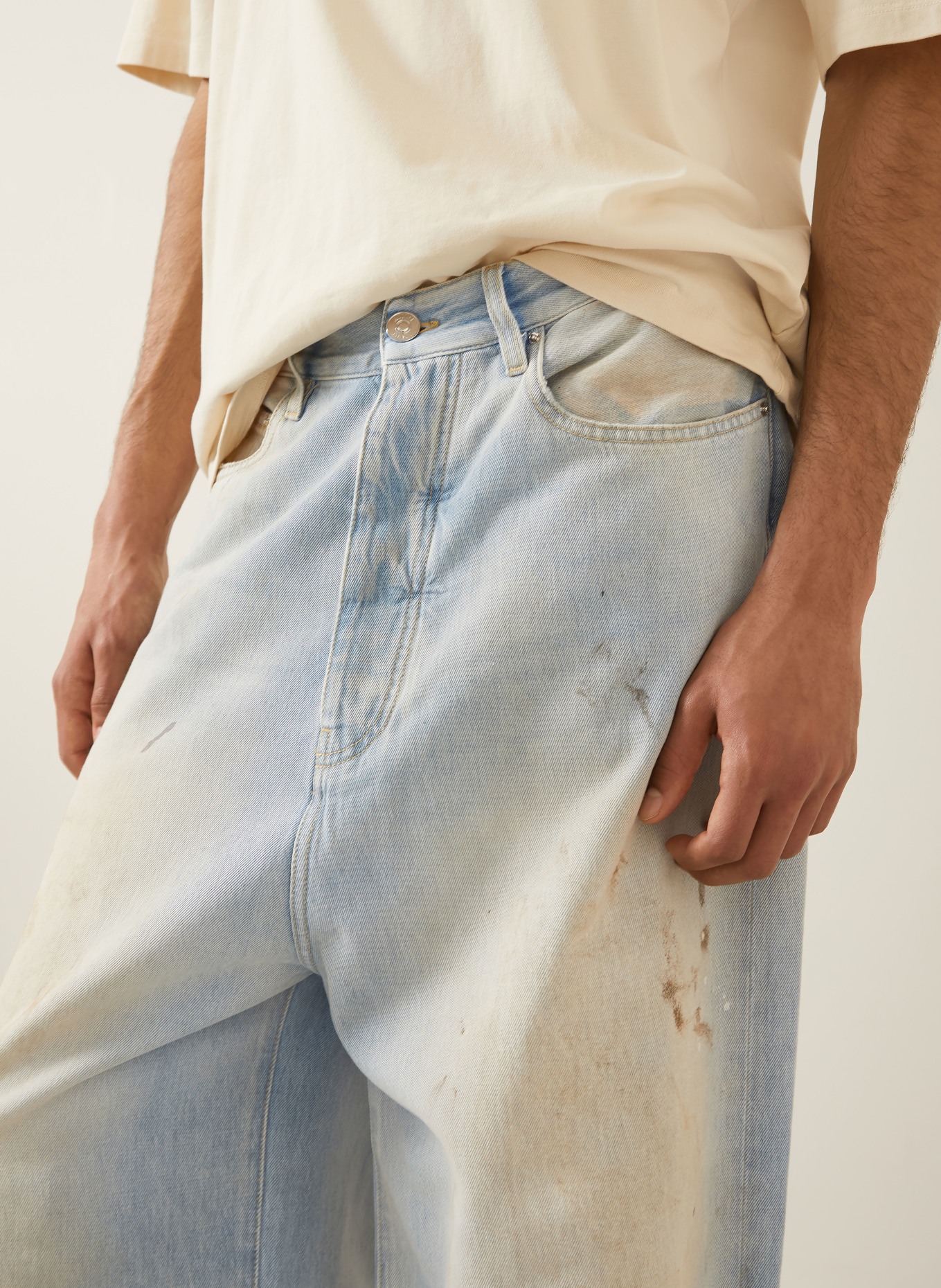 AMIRI Regular-fit Jeans: 001A Perfect Antique Indigo