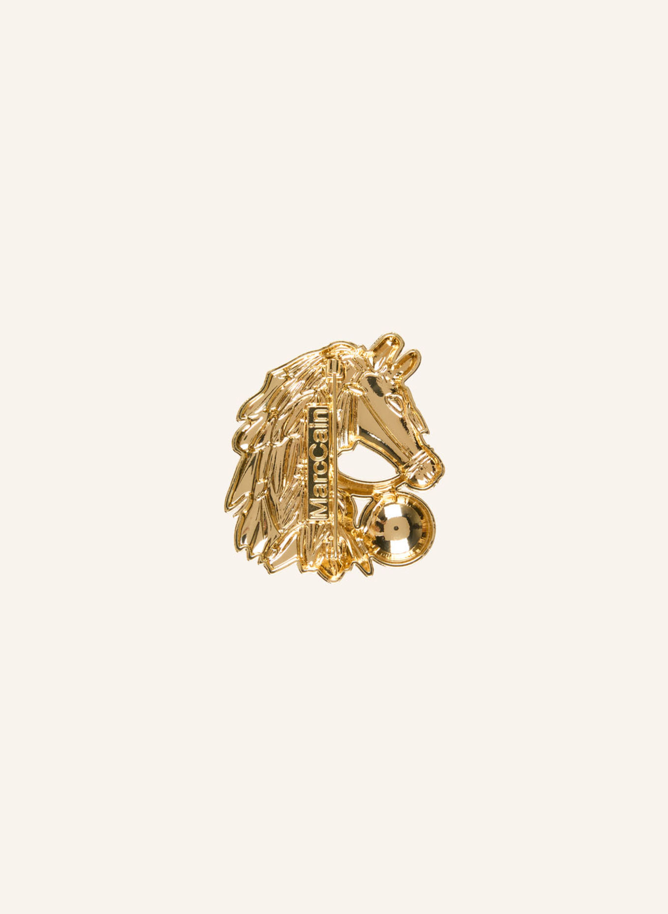 MARC CAIN Brosch: 415 light gold