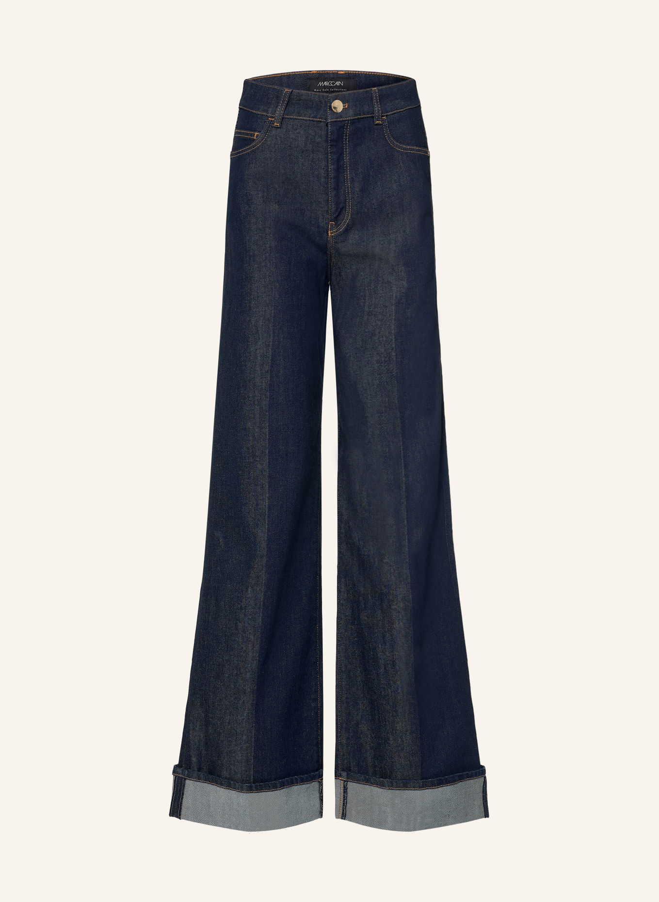 MARC CAIN Wide Leg Jeans WARRI: 357 vintage indigo