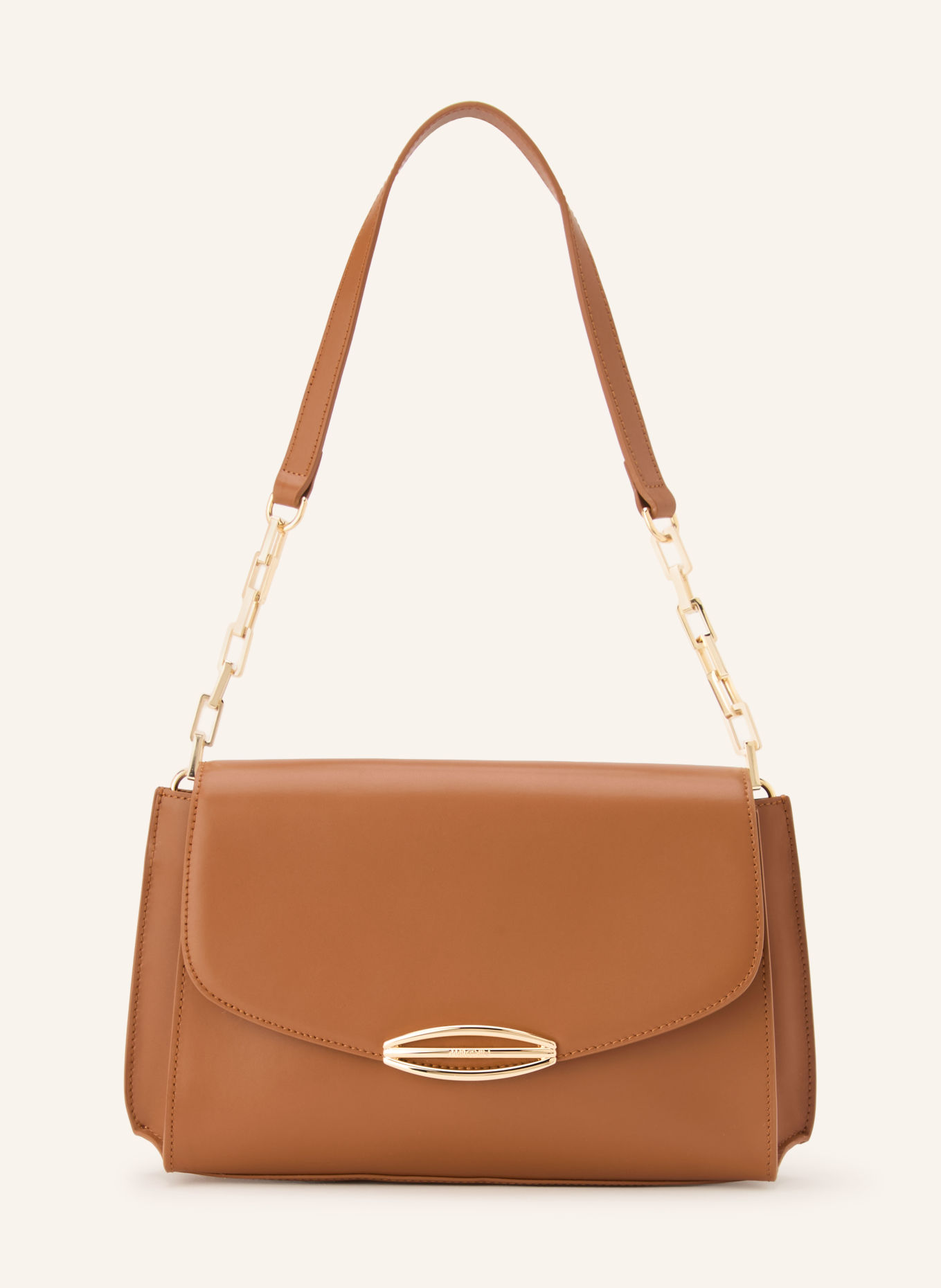 MARC CAIN Schultertasche: 634 light hazelnut