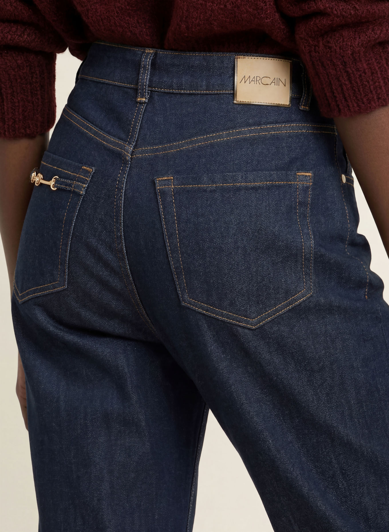 MARC CAIN Barrel Jeans FEURA: 357 vintage indigo