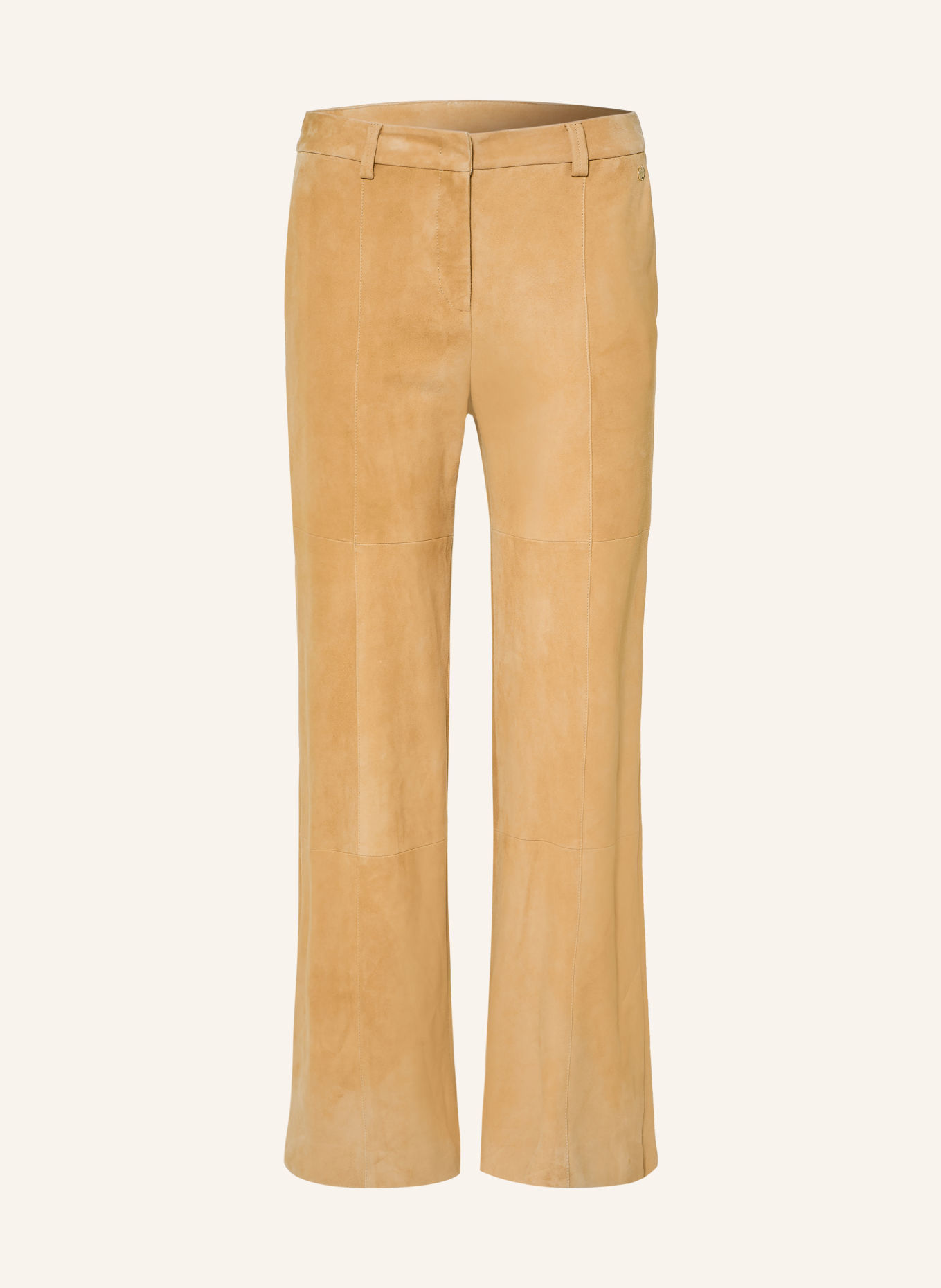 MARC CAIN Pantaloni din piele: 620 tannin