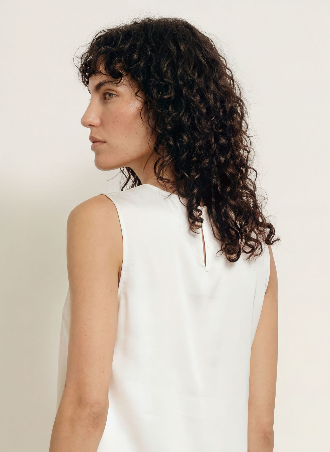MARC CAIN Haut en satin avec dentelle: 110 off