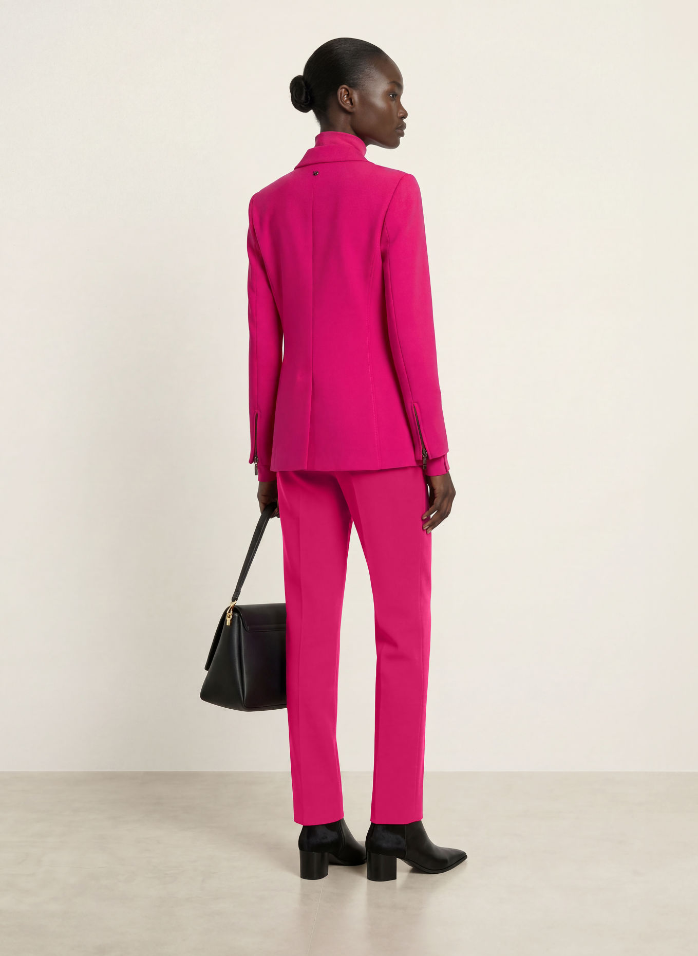 MARC CAIN FORDON Trousers: 264 very berry