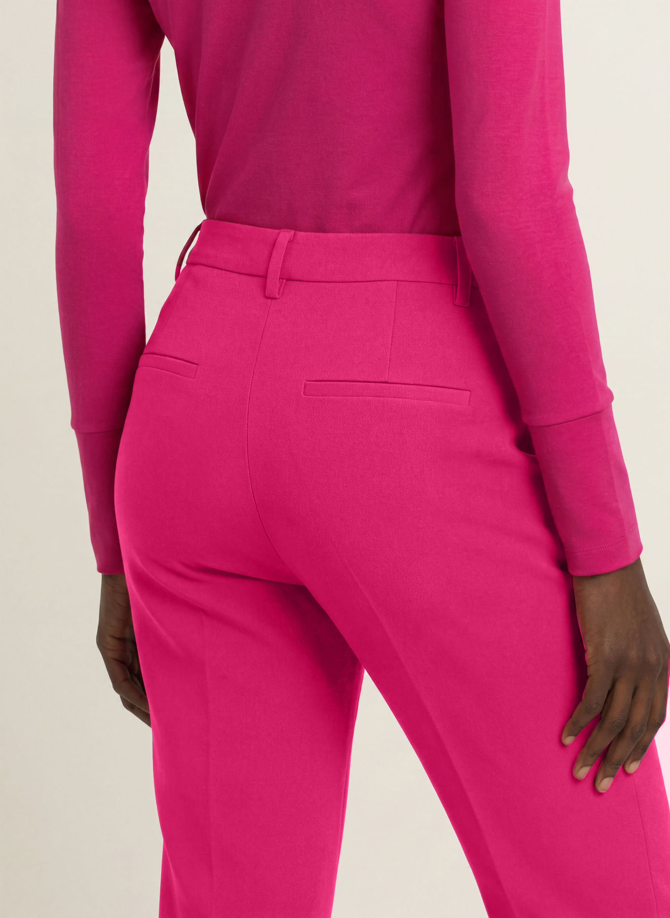 MARC CAIN FORDON Trousers: 264 very berry