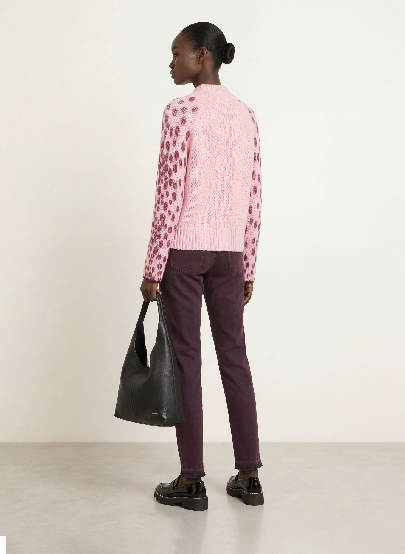 MARC CAIN Pullover mit Alpaka: 208 chalk pink