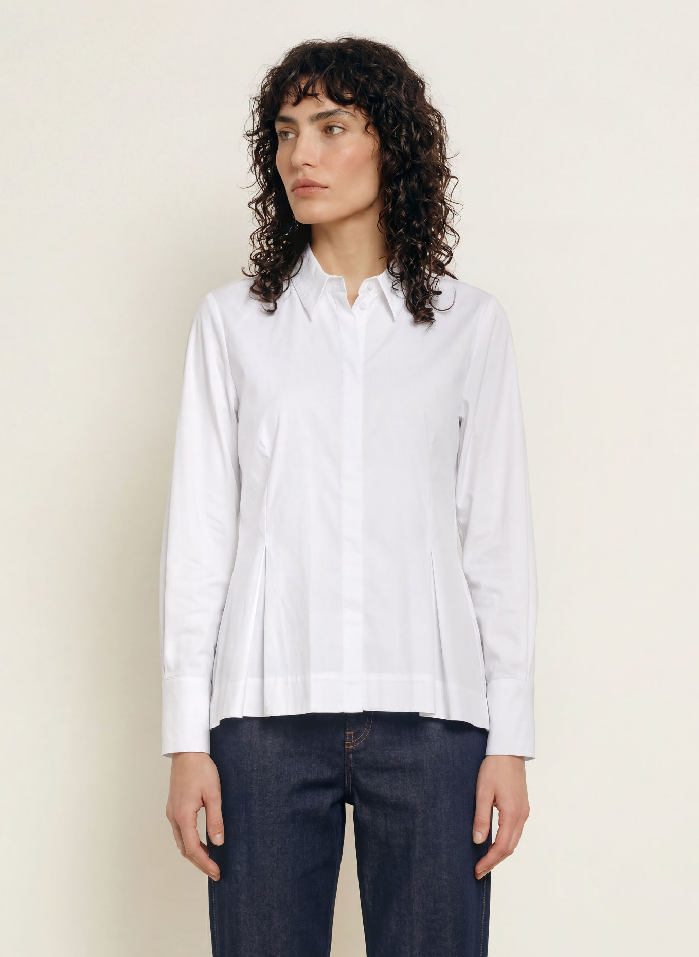 MARC CAIN Chemisier: 100 WHITE