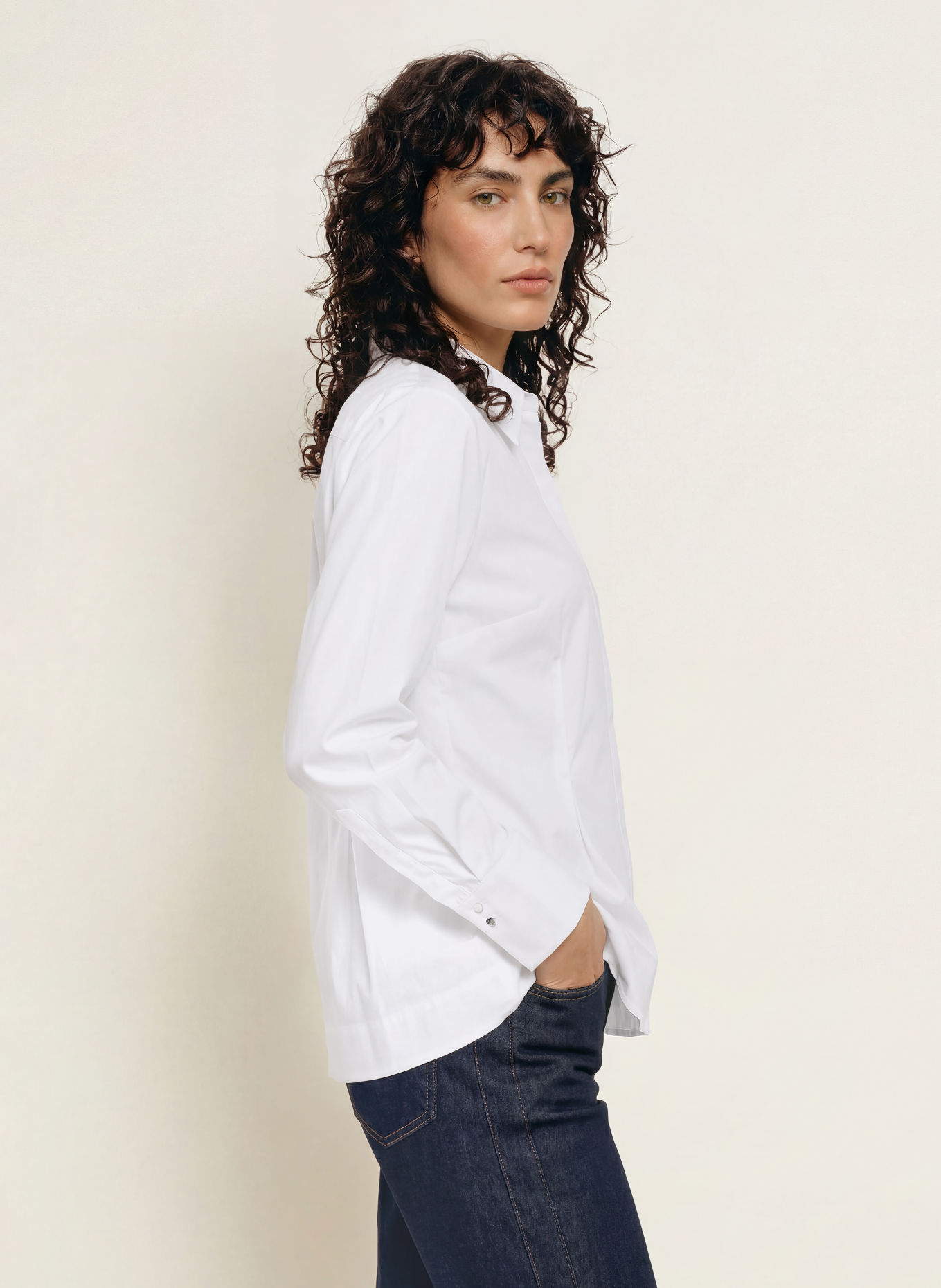 MARC CAIN Chemisier: 100 WHITE