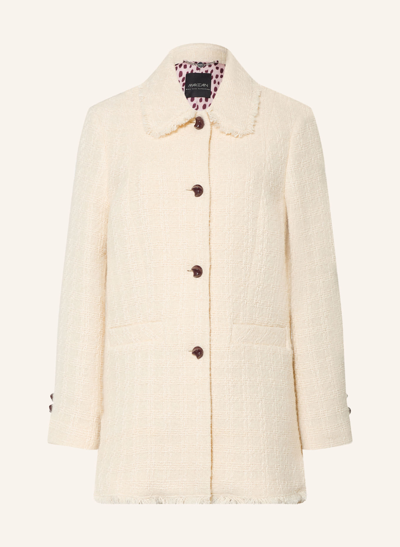 MARC CAIN Tweed-Mantel: 110 off