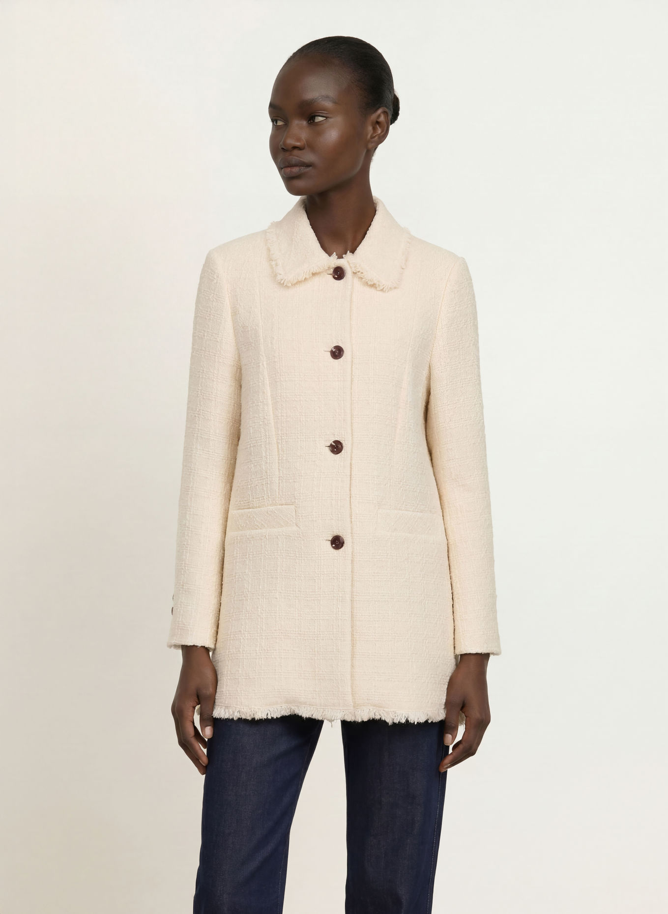 MARC CAIN Tweed-Mantel: 110 off