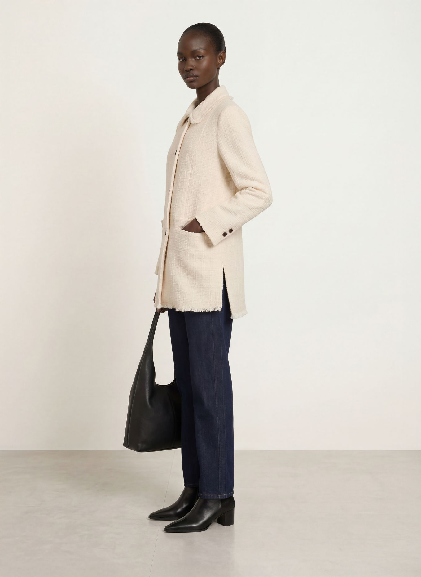 MARC CAIN Tweed-Mantel: 110 off