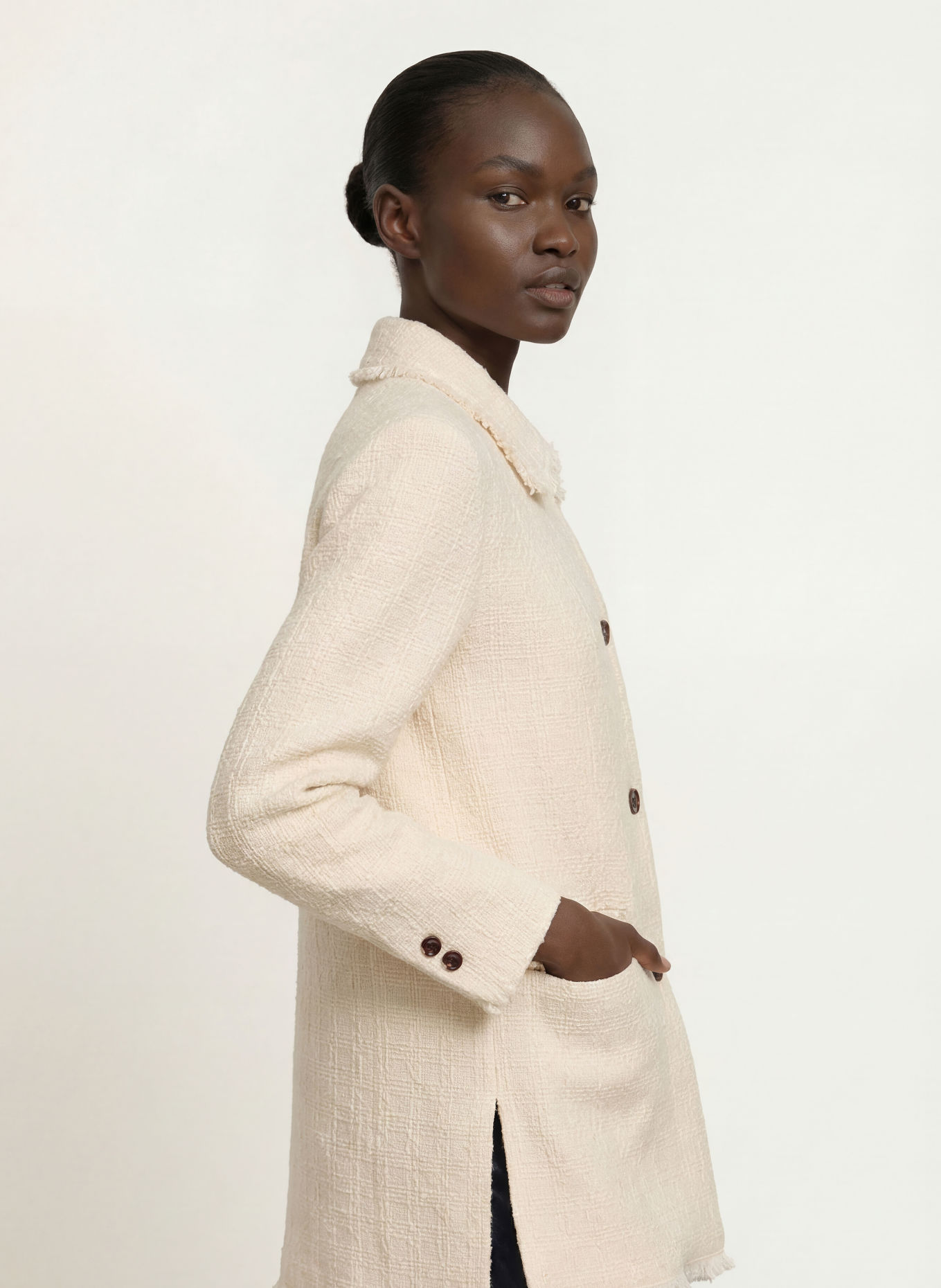 MARC CAIN Tweed-Mantel: 110 off