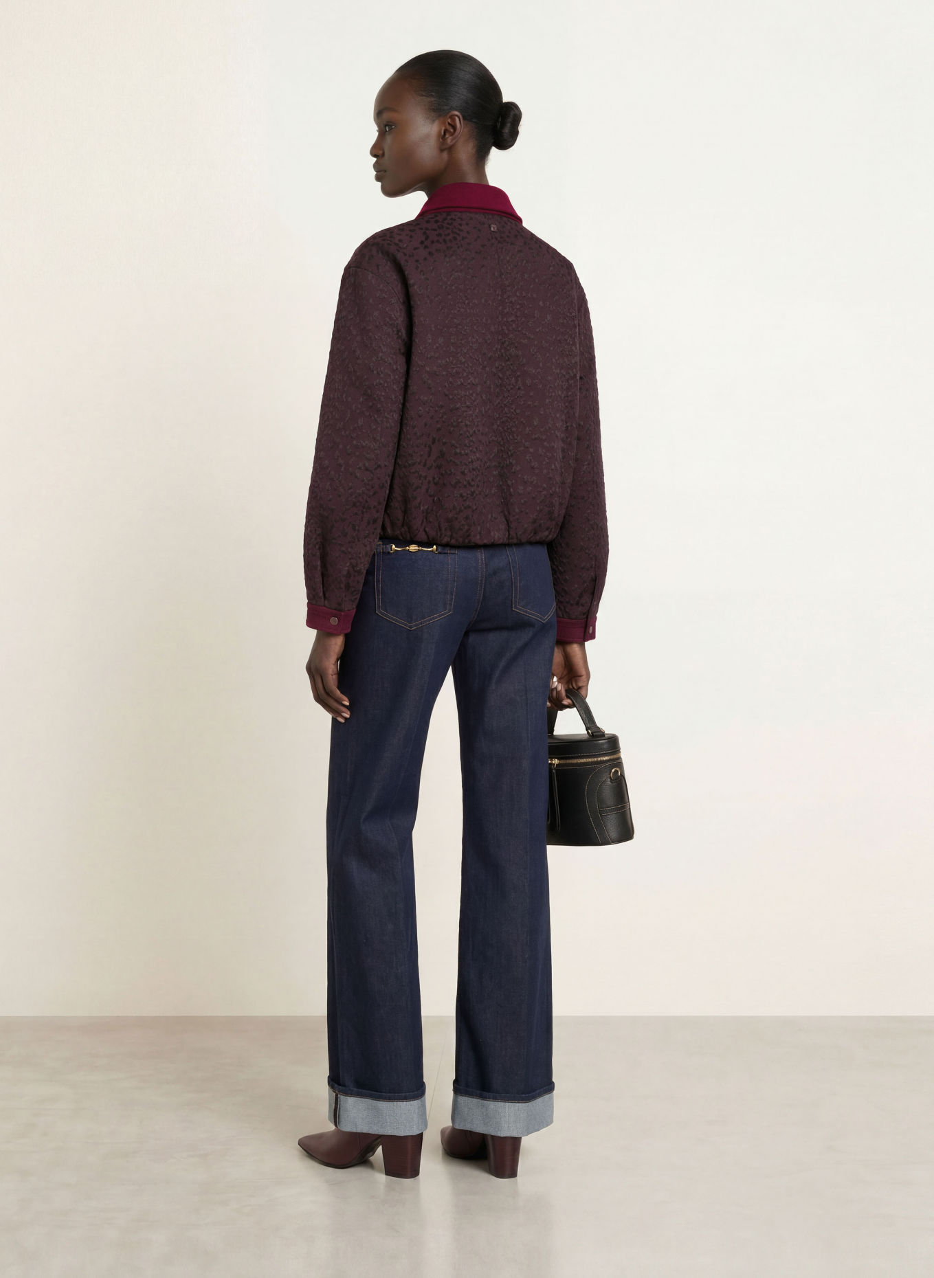 MARC CAIN Jacquard-Blouson: 296 winetasting