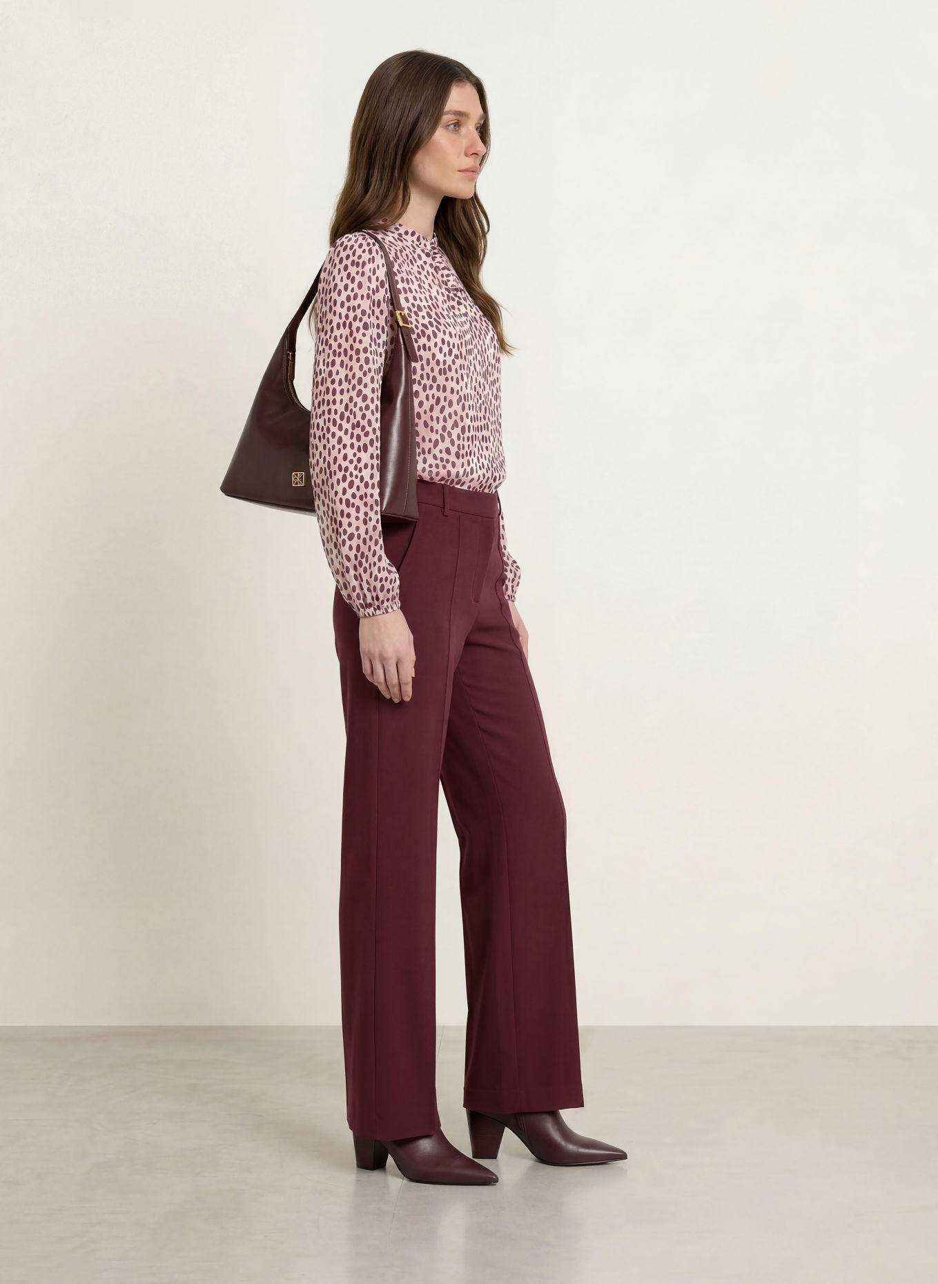 MARC CAIN Blusenshirt: 208 chalk pink
