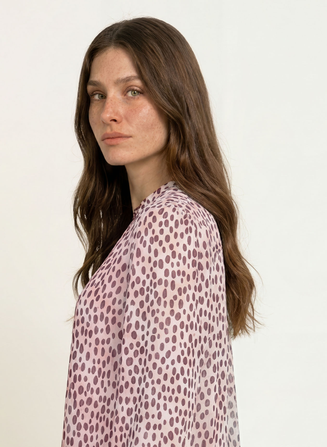 MARC CAIN Blusenshirt: 208 chalk pink