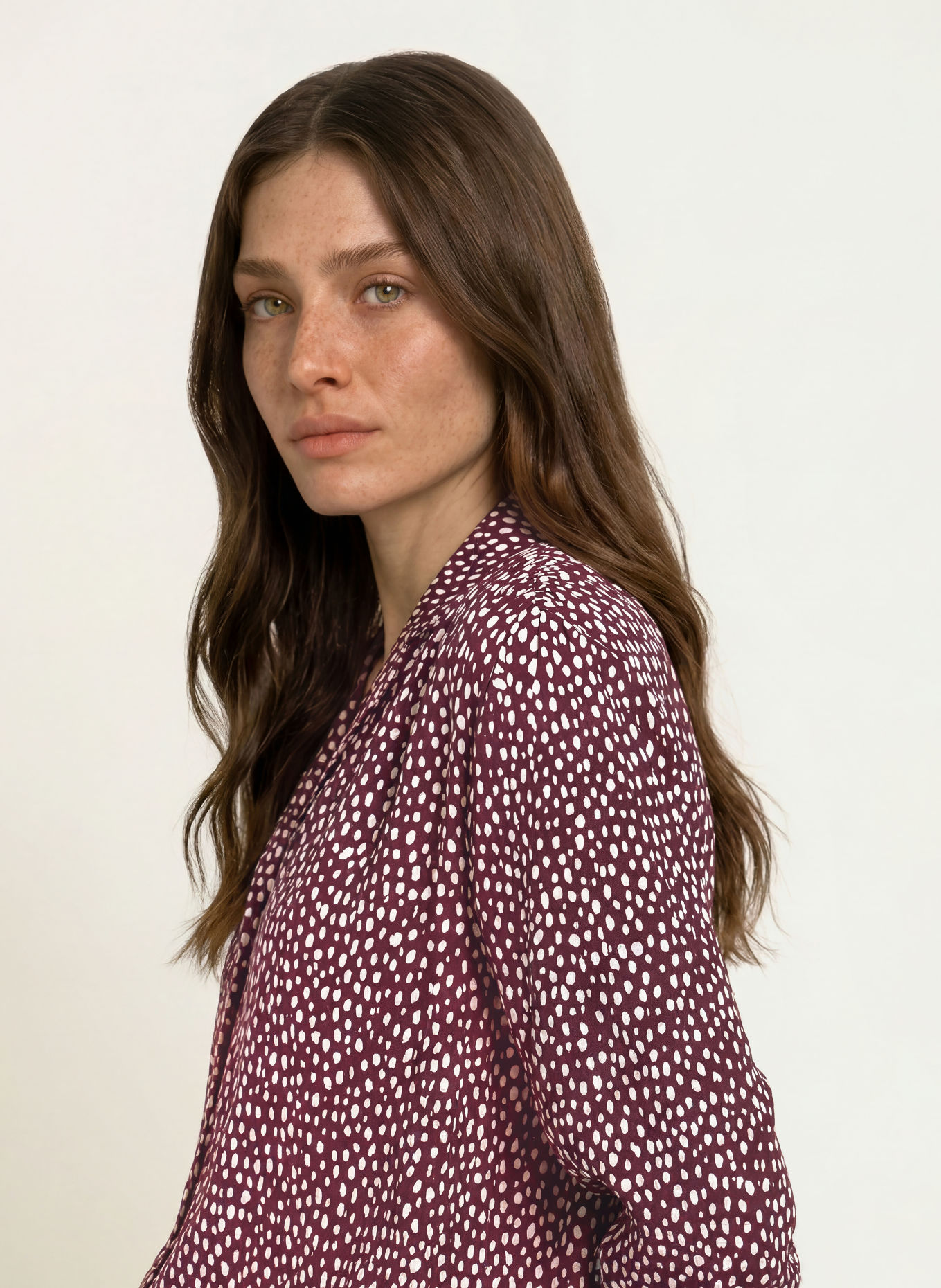 MARC CAIN Bluse mit Seide: 296 winetasting