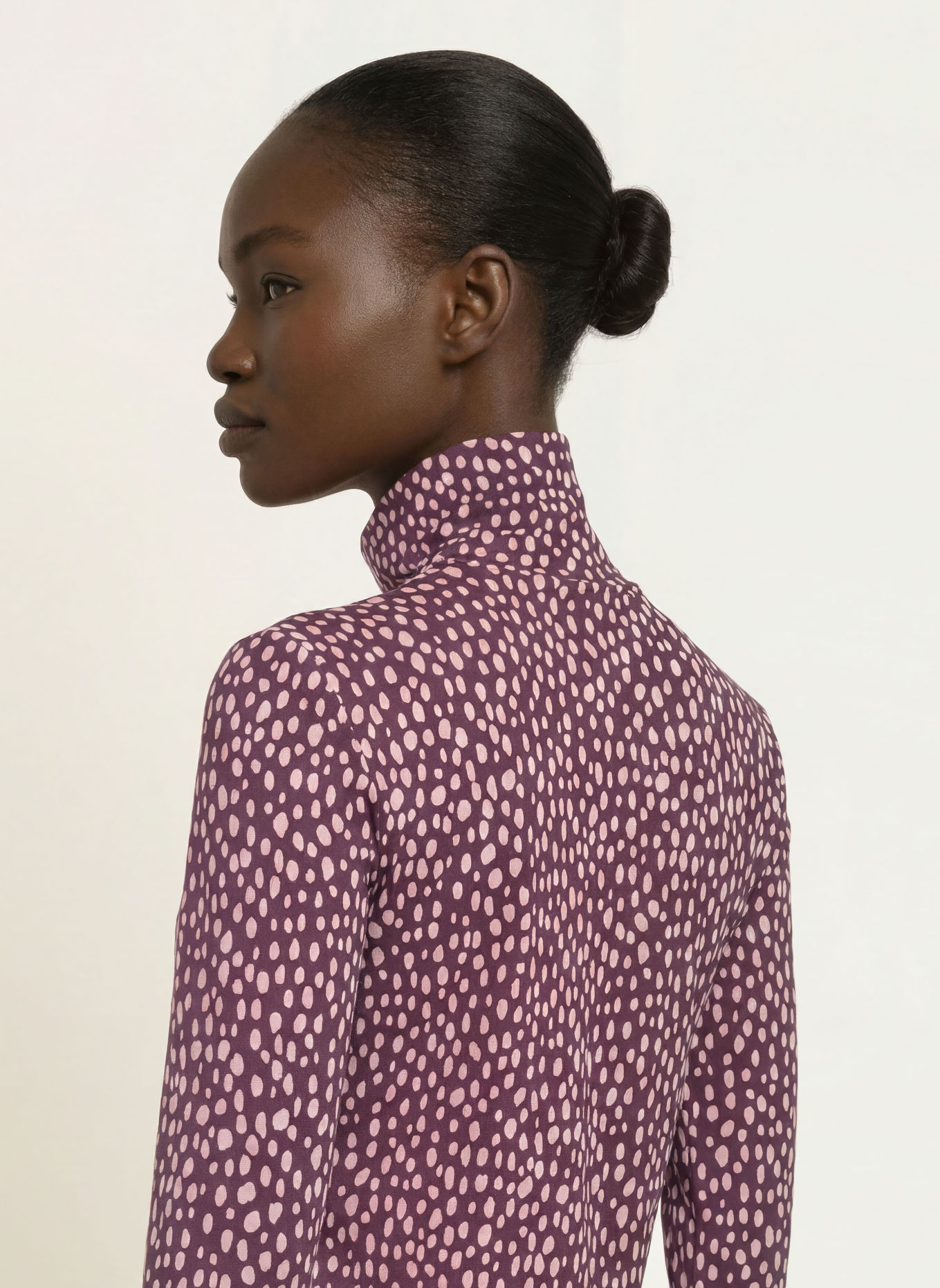 MARC CAIN Long-sleeve shirt: 296 winetasting