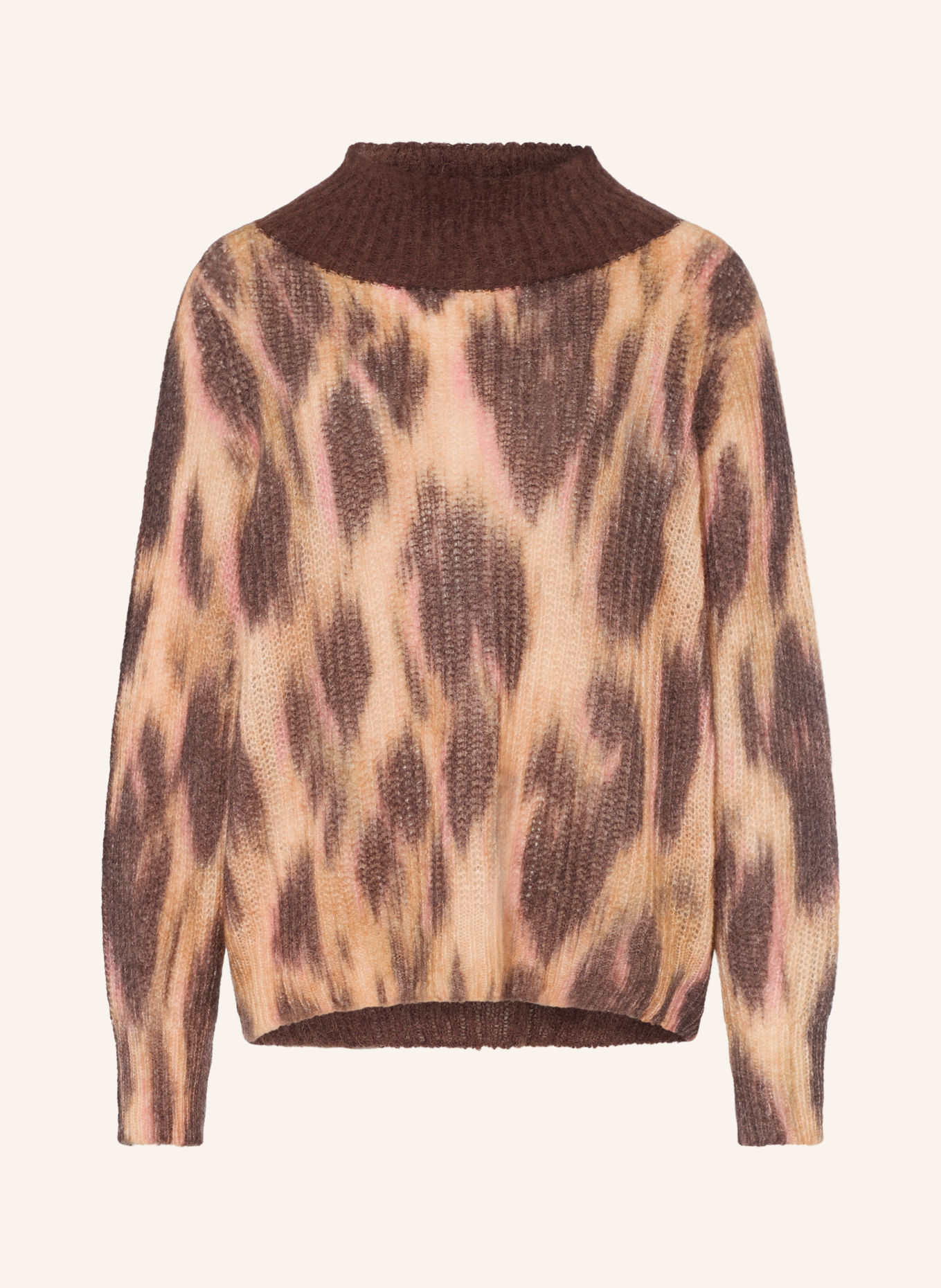 MARC CAIN Pullover mit Alpaka: 651 tawny birch