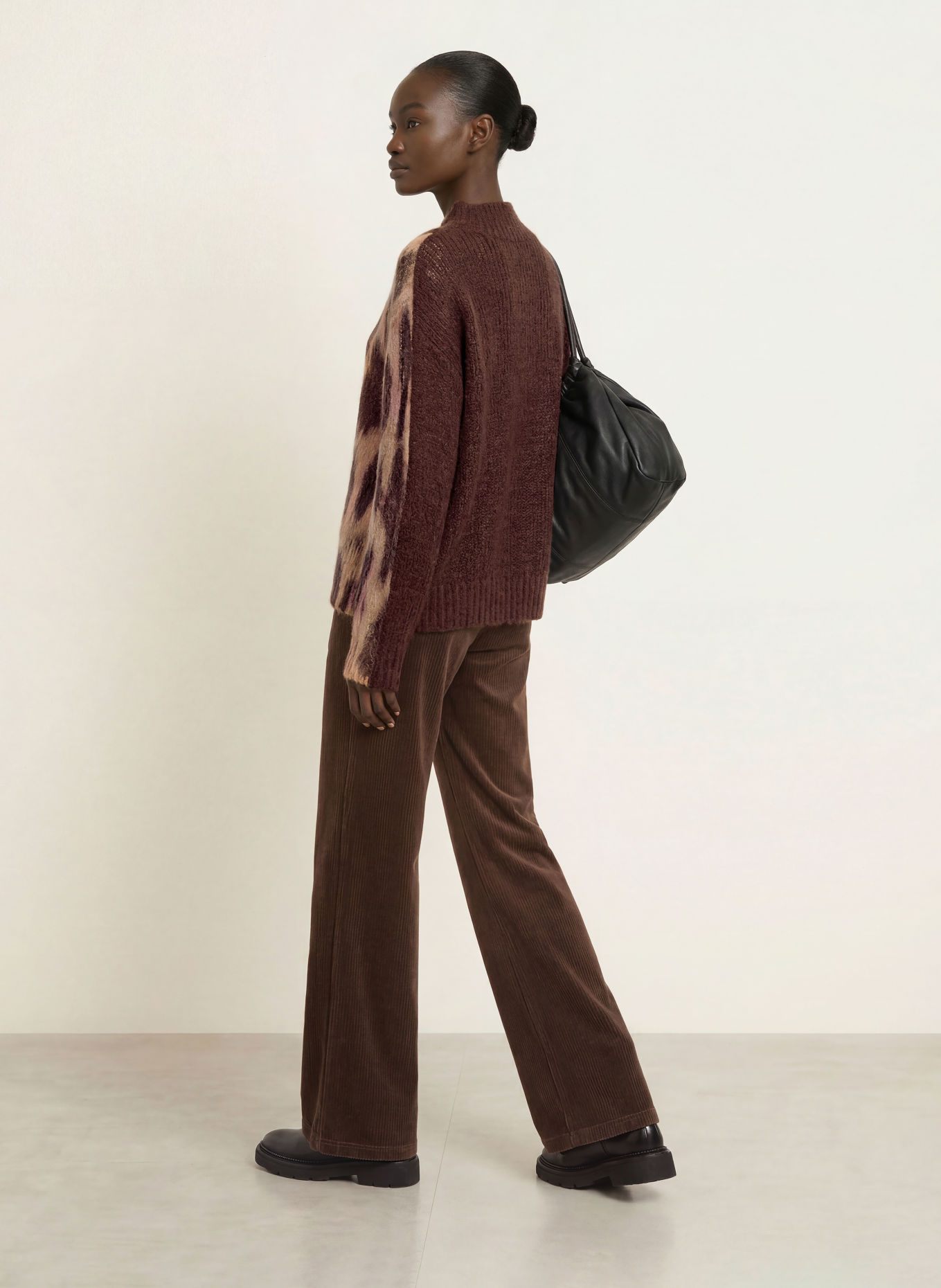 MARC CAIN Pullover mit Alpaka: 651 tawny birch
