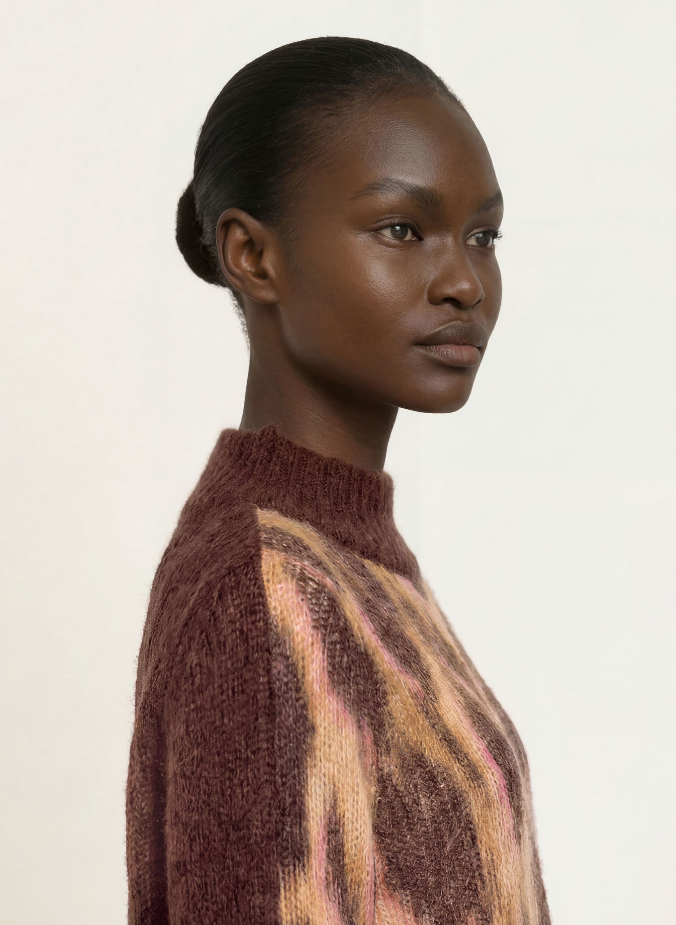 MARC CAIN Pullover mit Alpaka: 651 tawny birch