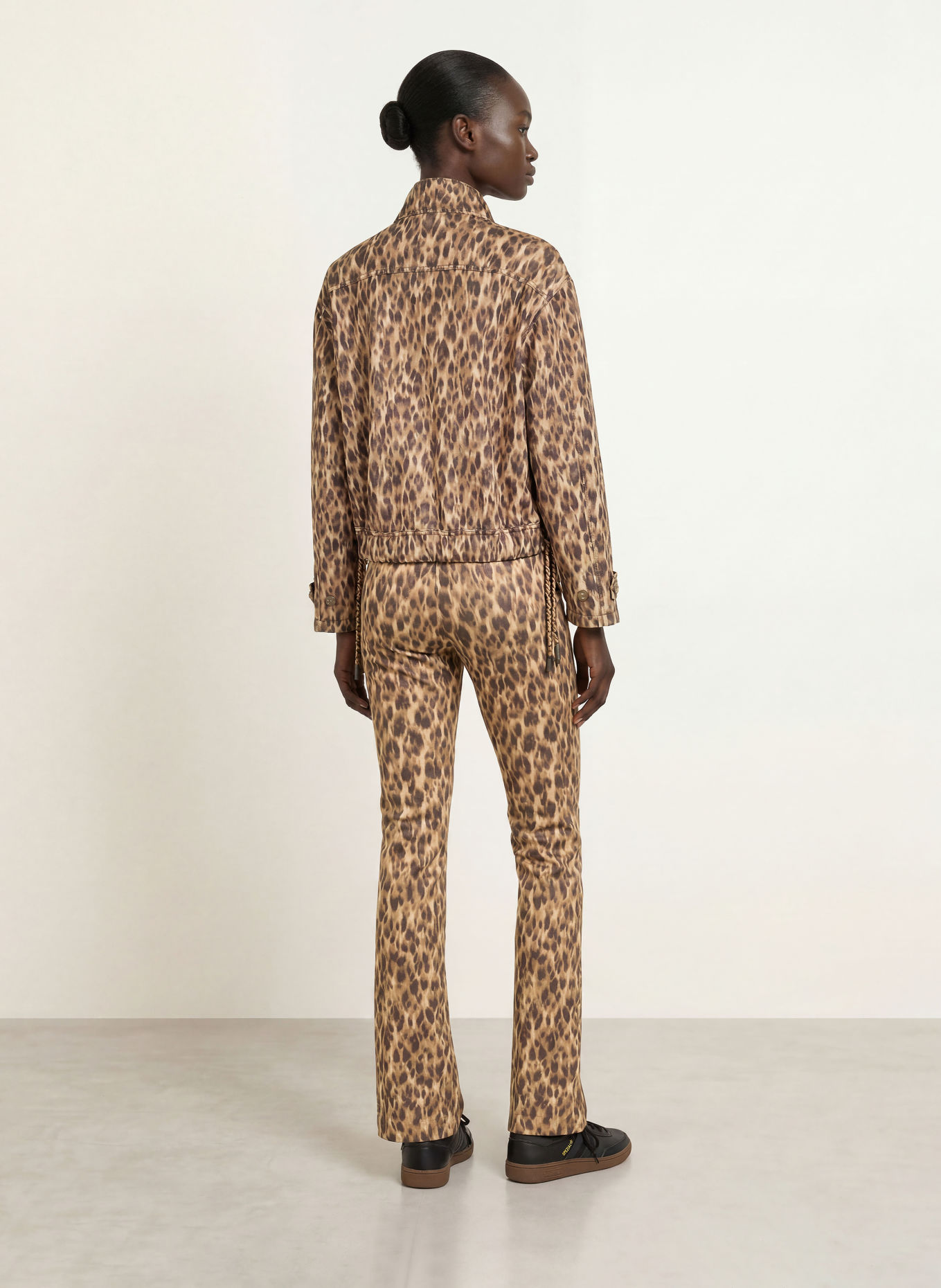 MARC CAIN Leggings FREDERICA: 697 seal brown