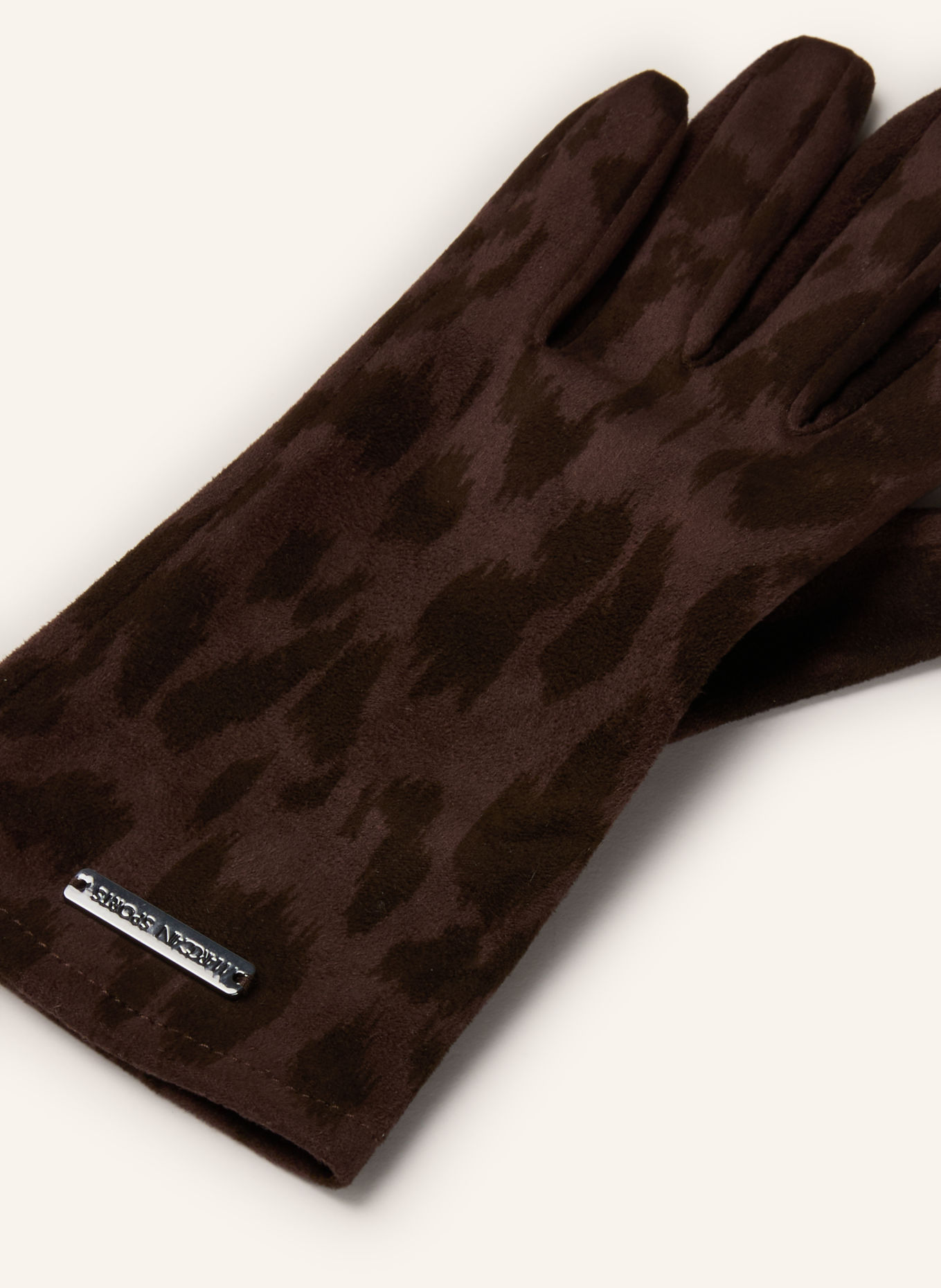 MARC CAIN Gants: 697 seal brown