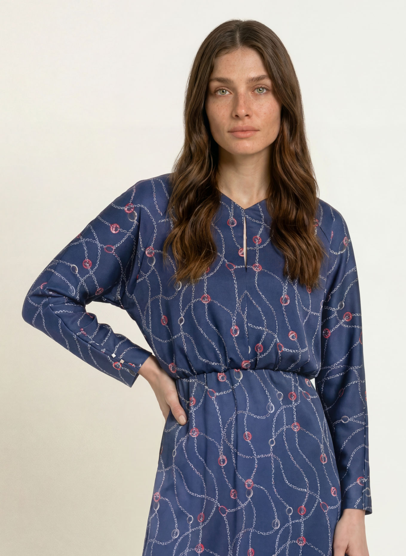 MARC CAIN Jurk: 393 pageant blue