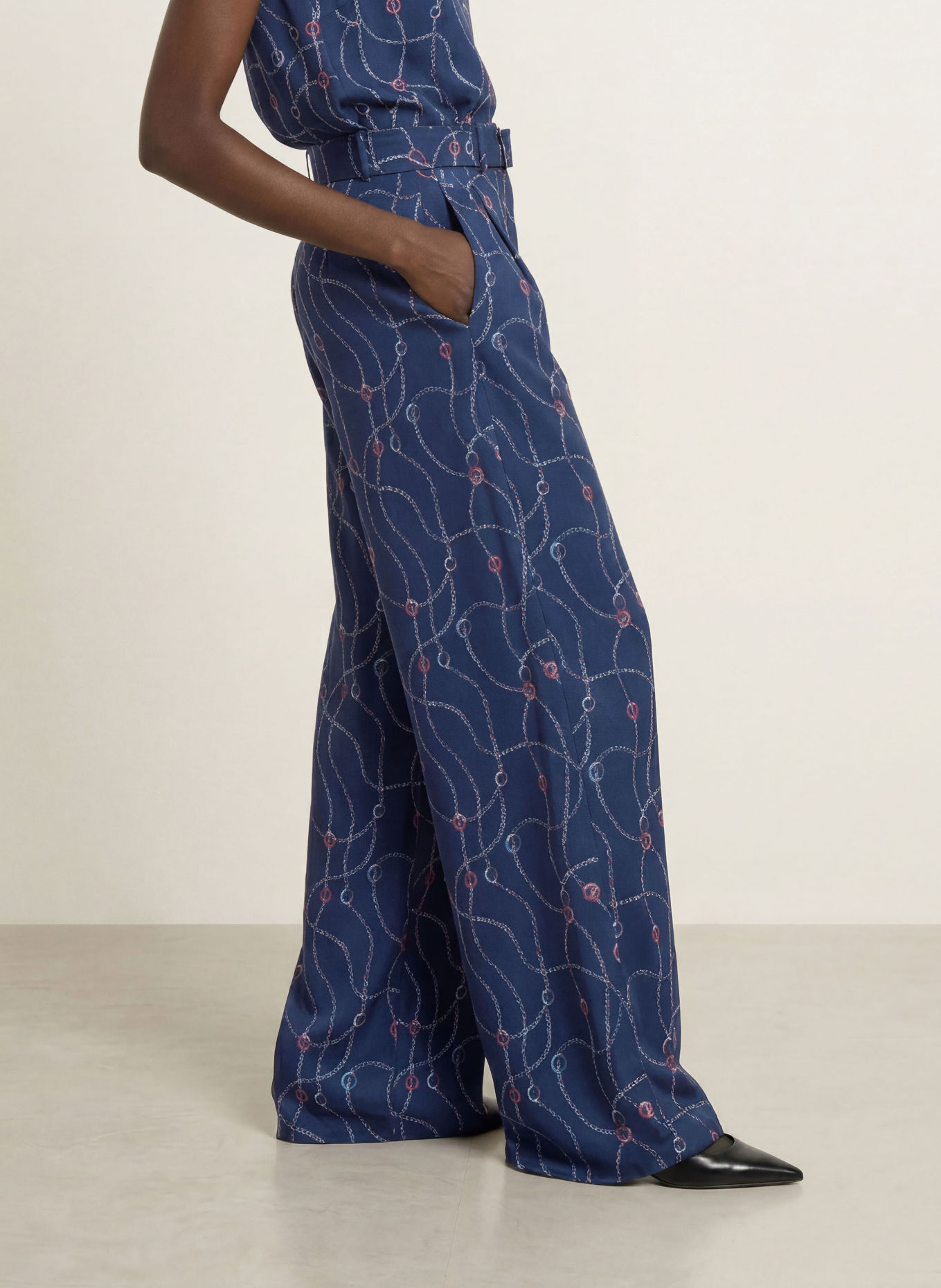 MARC CAIN Marlene-broek WAUKEE: 393 pageant blue