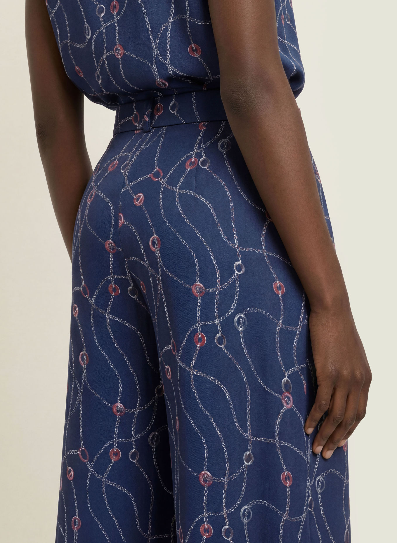 MARC CAIN Marlene-broek WAUKEE: 393 pageant blue