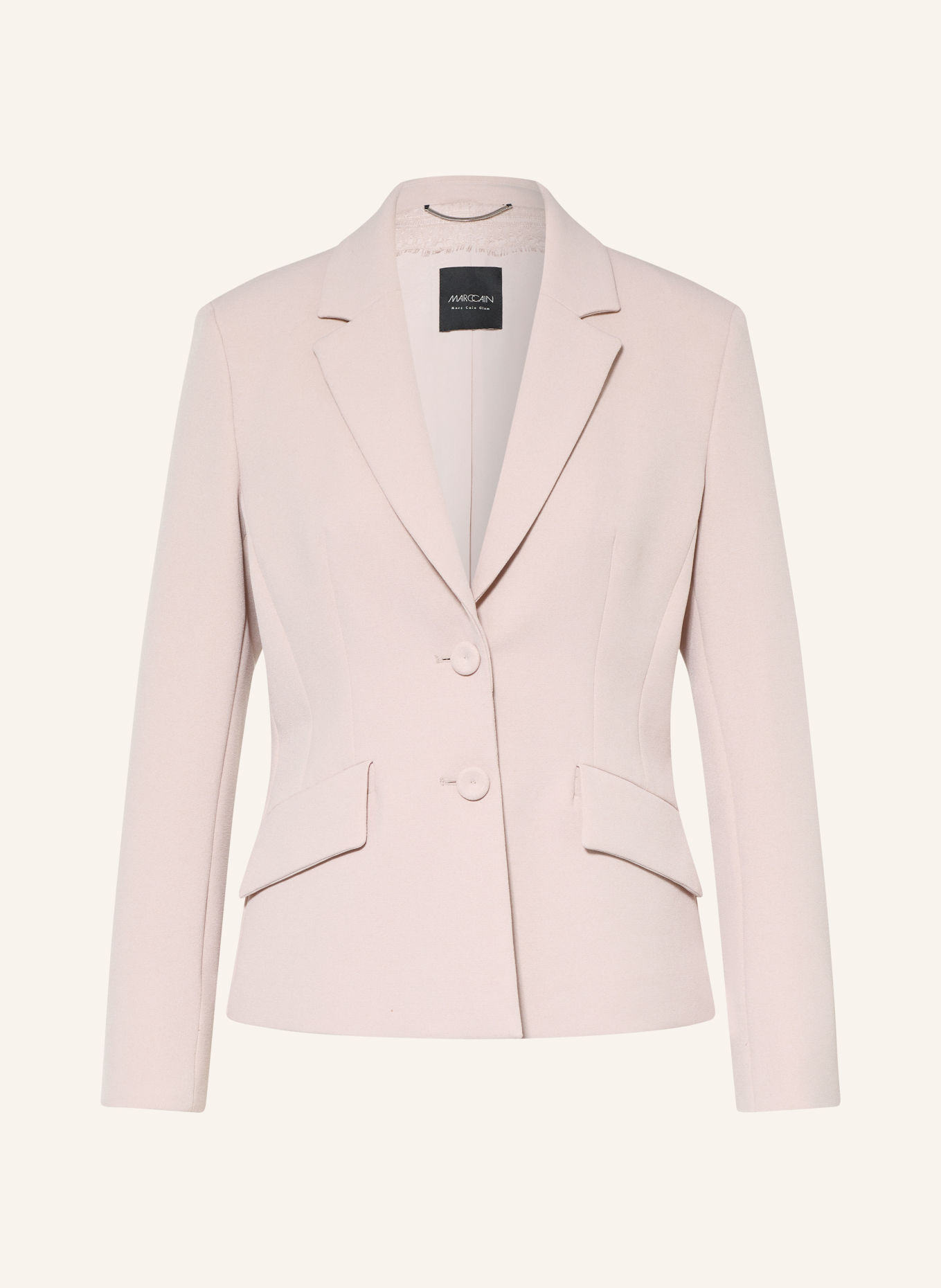 MARC CAIN Blazer: 702 light desert taupe