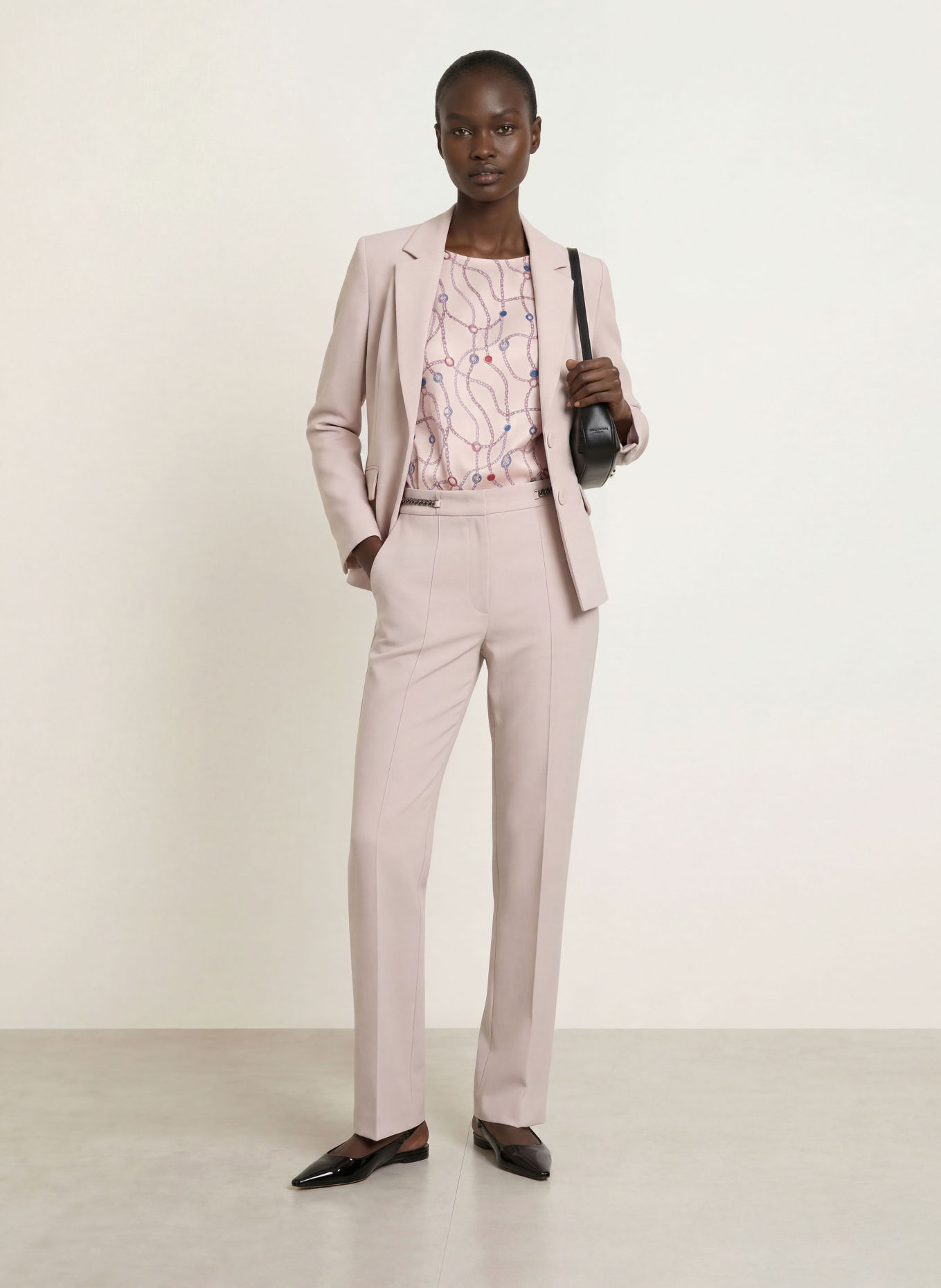 MARC CAIN Blazer: 702 light desert taupe