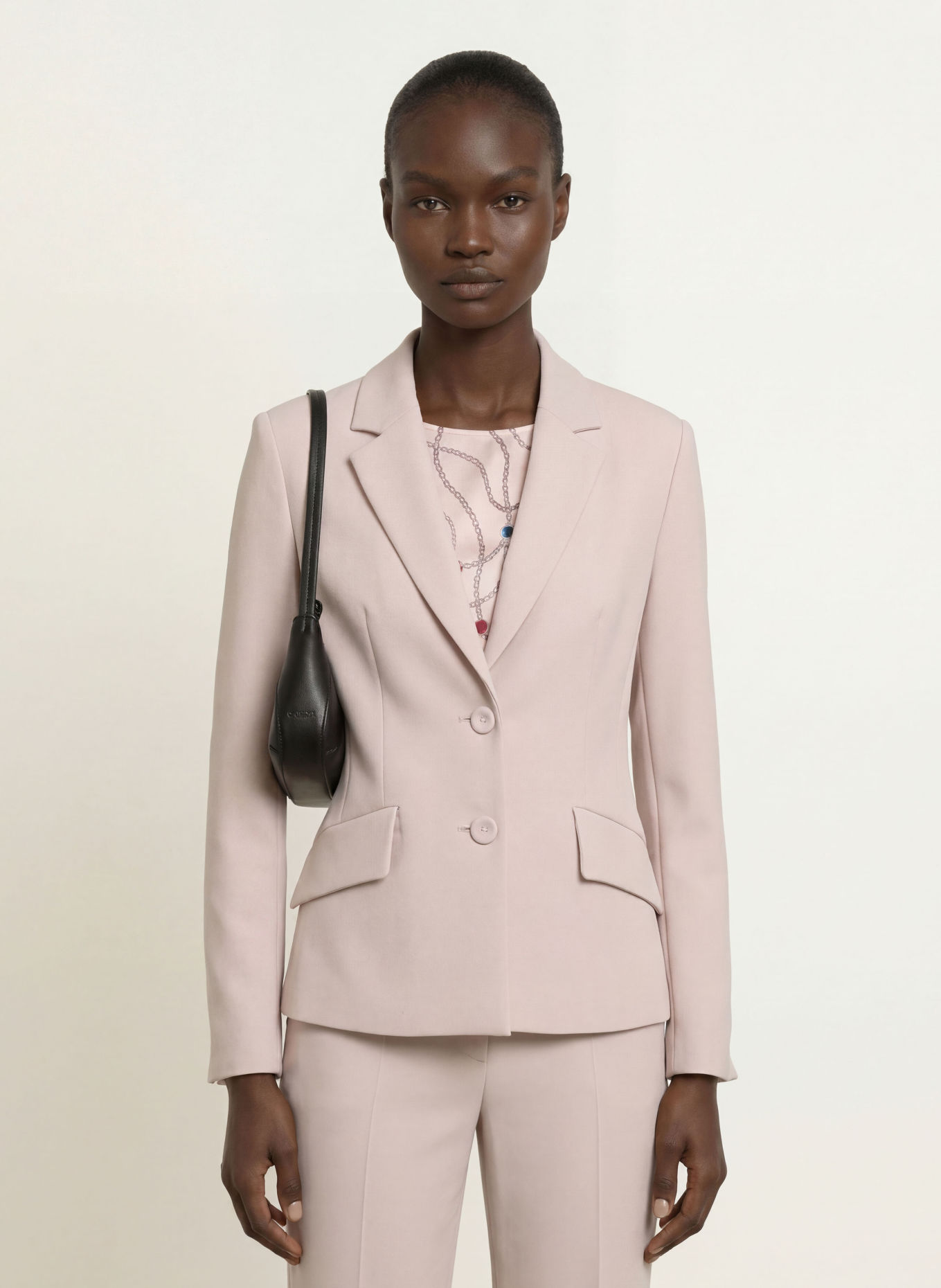 MARC CAIN Blazer: 702 light desert taupe