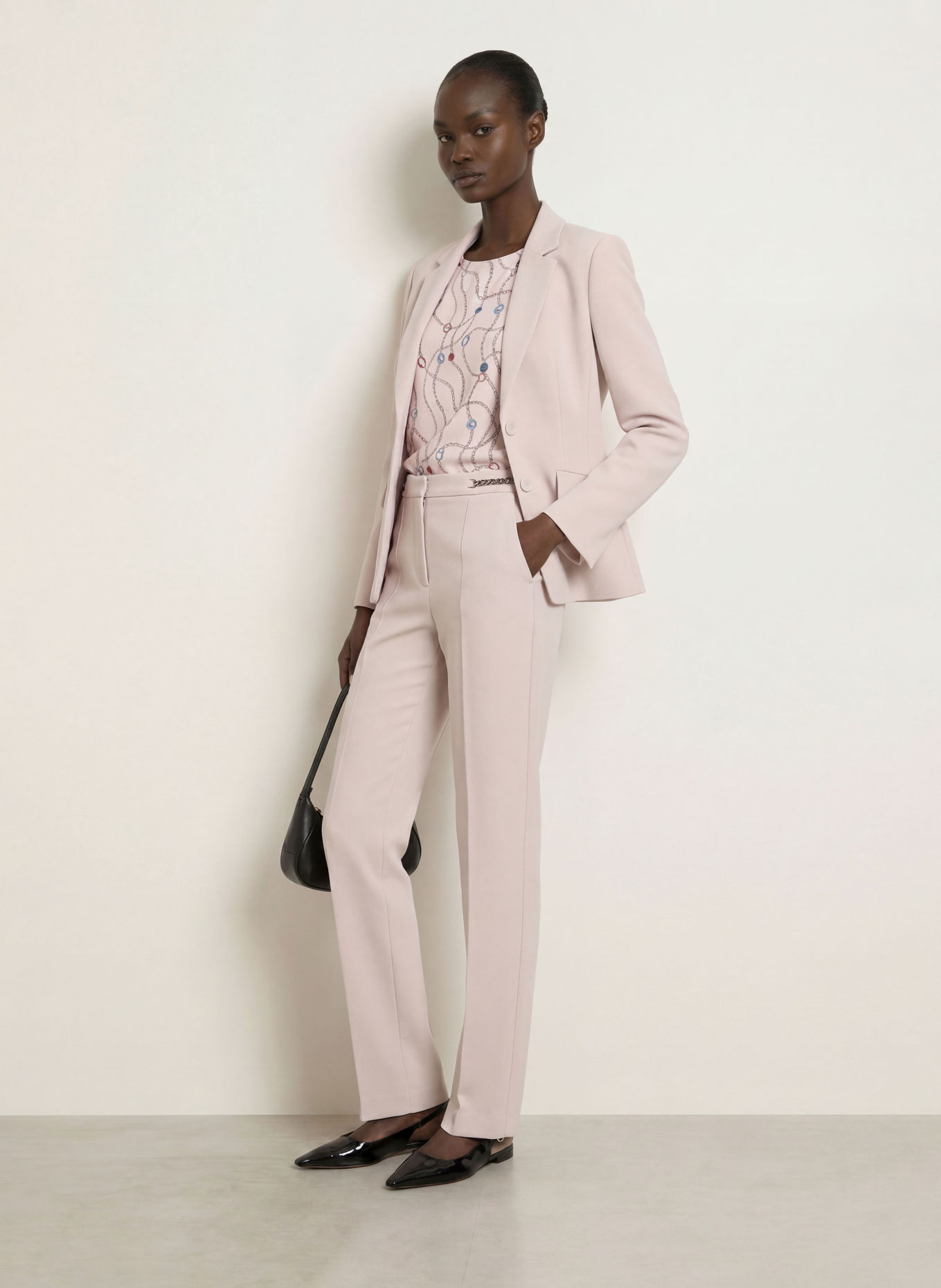 MARC CAIN Blazer: 702 light desert taupe