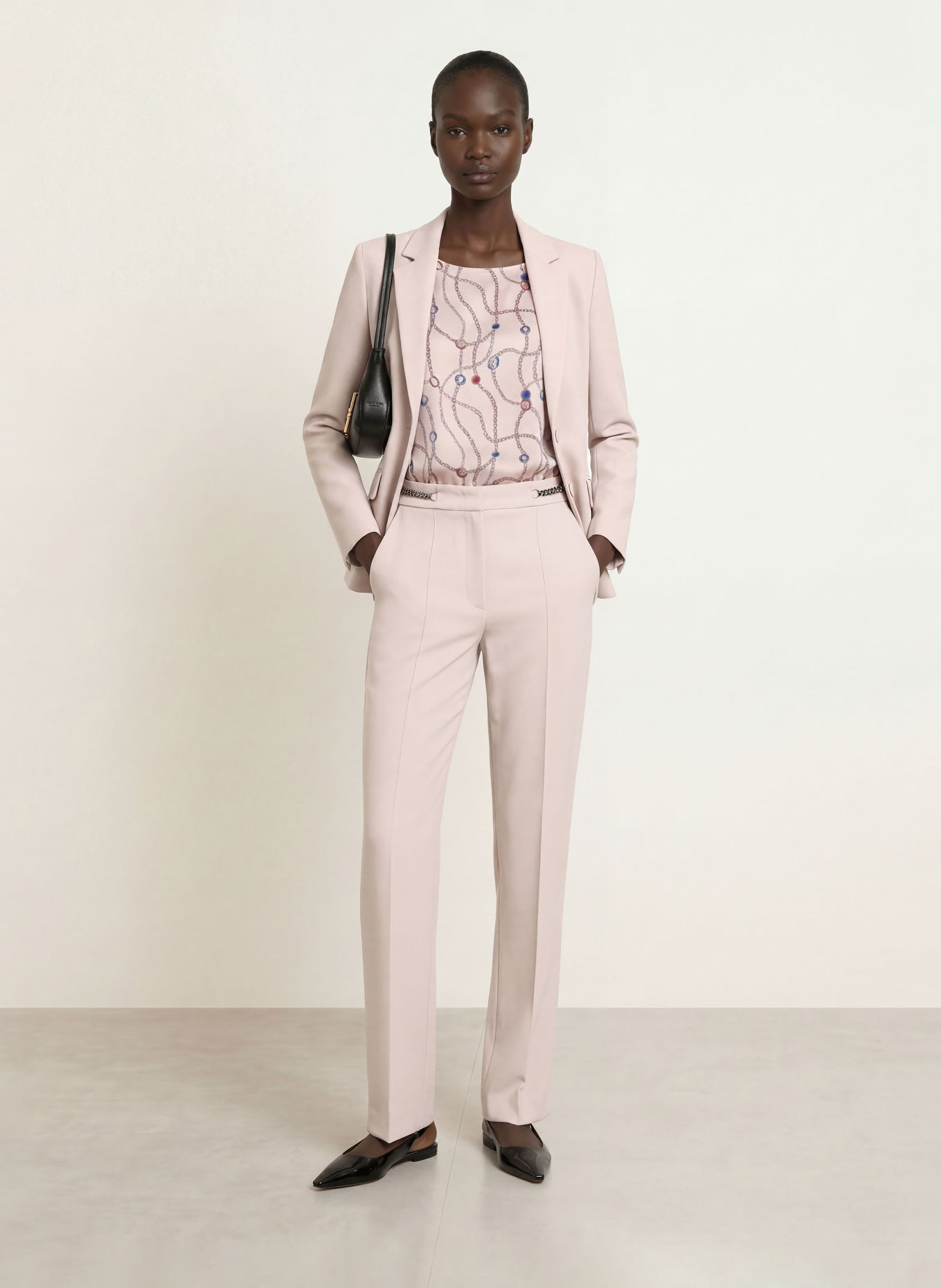 MARC CAIN Broek FRANCA: 702 light desert taupe