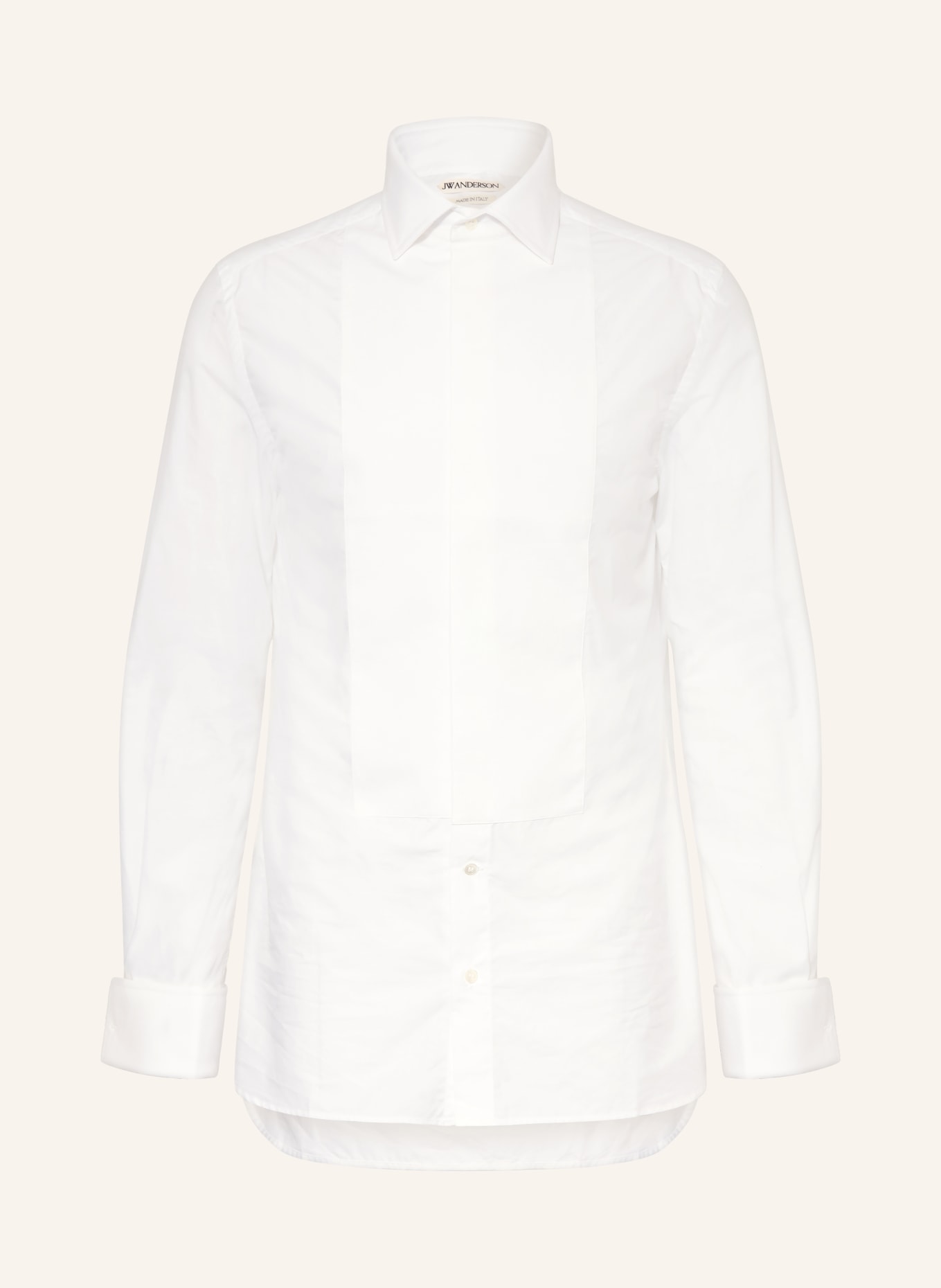 JW ANDERSON Slim-Fit Shirt: WHITE