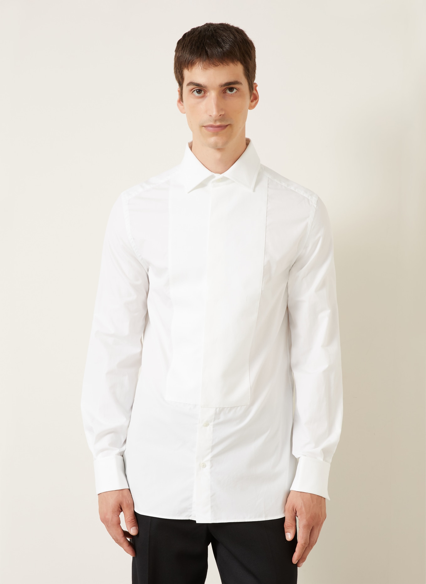 JW ANDERSON Slim-Fit Shirt: WHITE